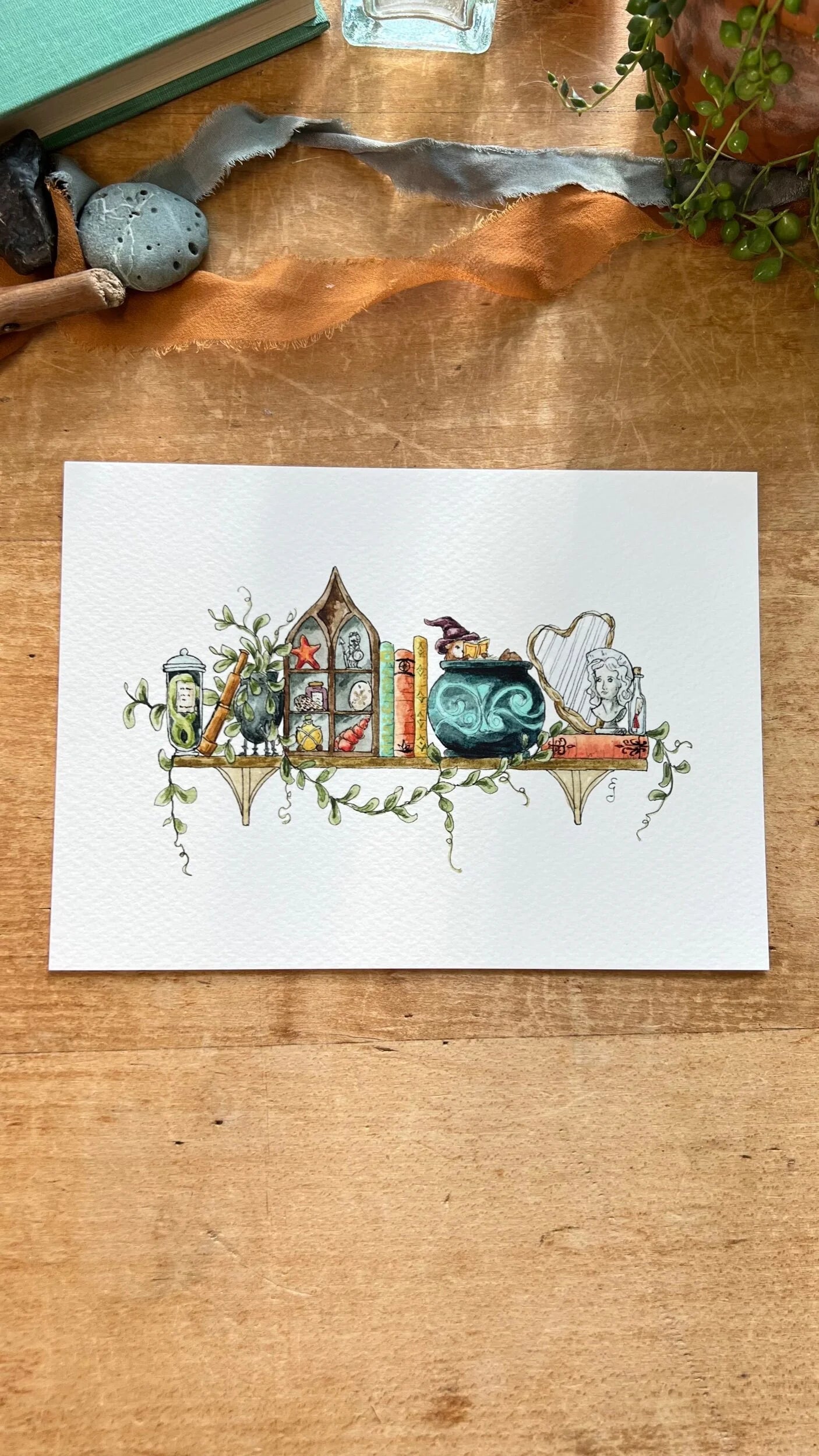 The Mini Sea Witch's Shelf Giclée Print