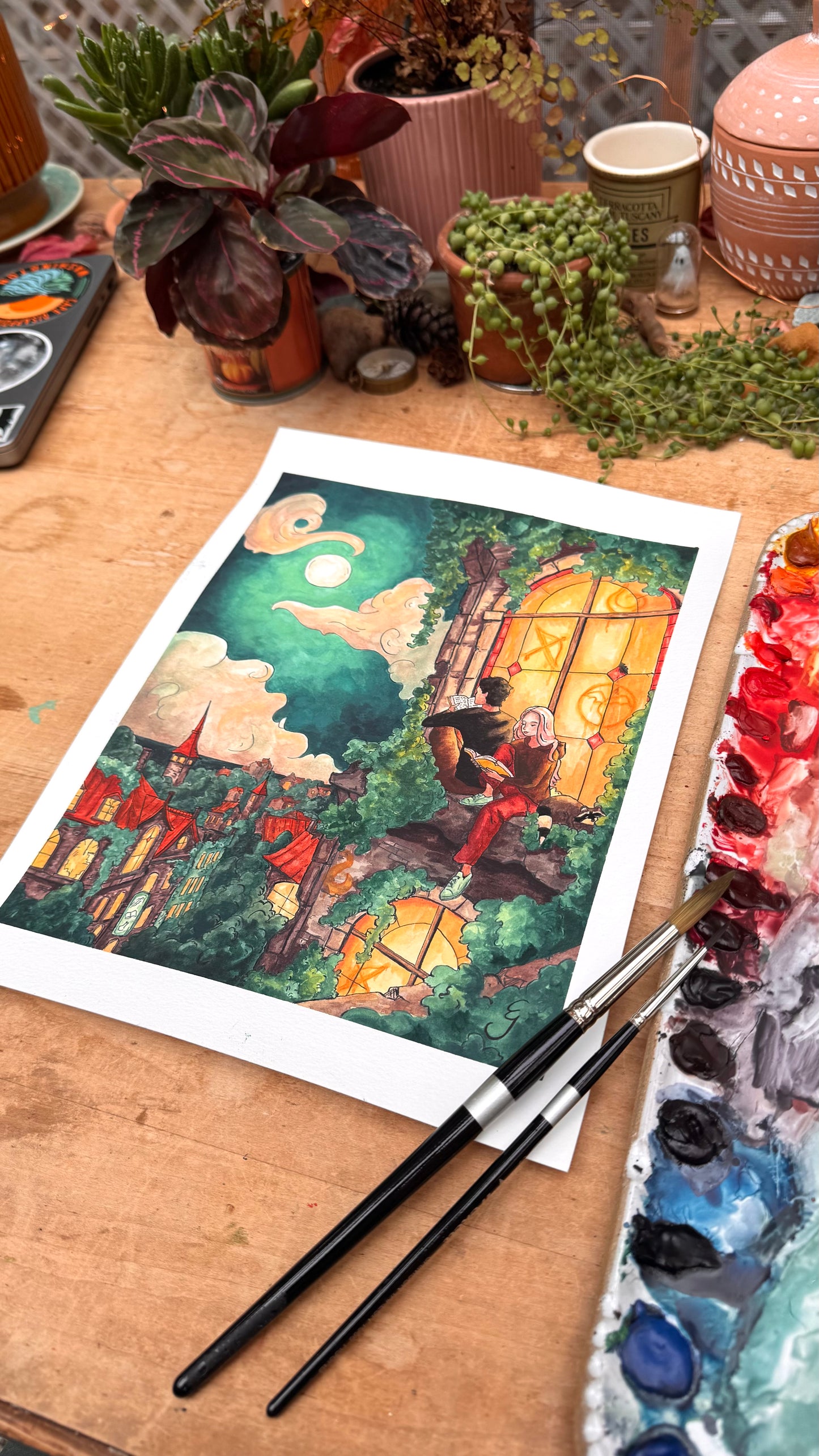 Original Reading Transports You: YA Illustration