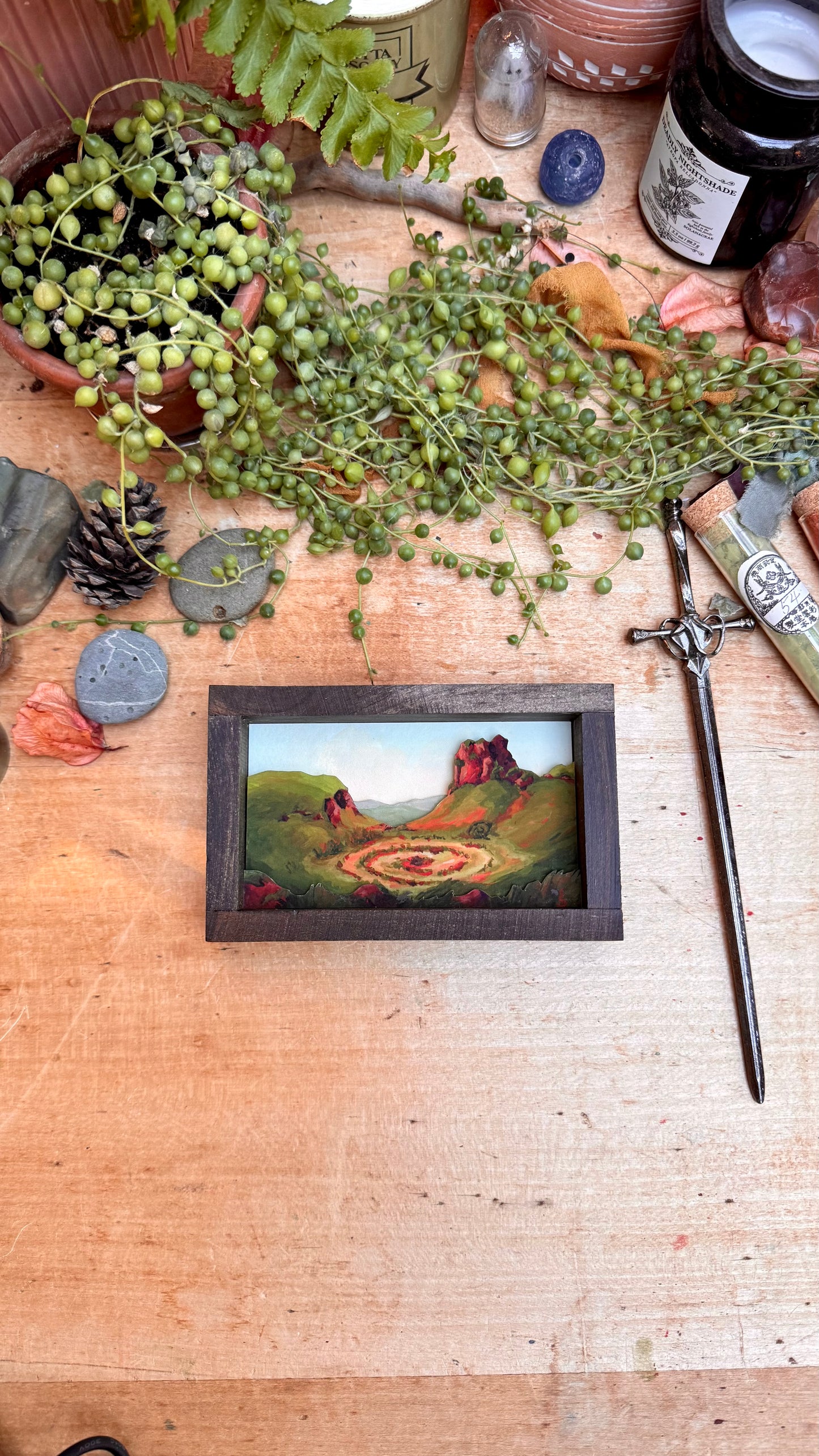 Fairy Glen Diorama Print