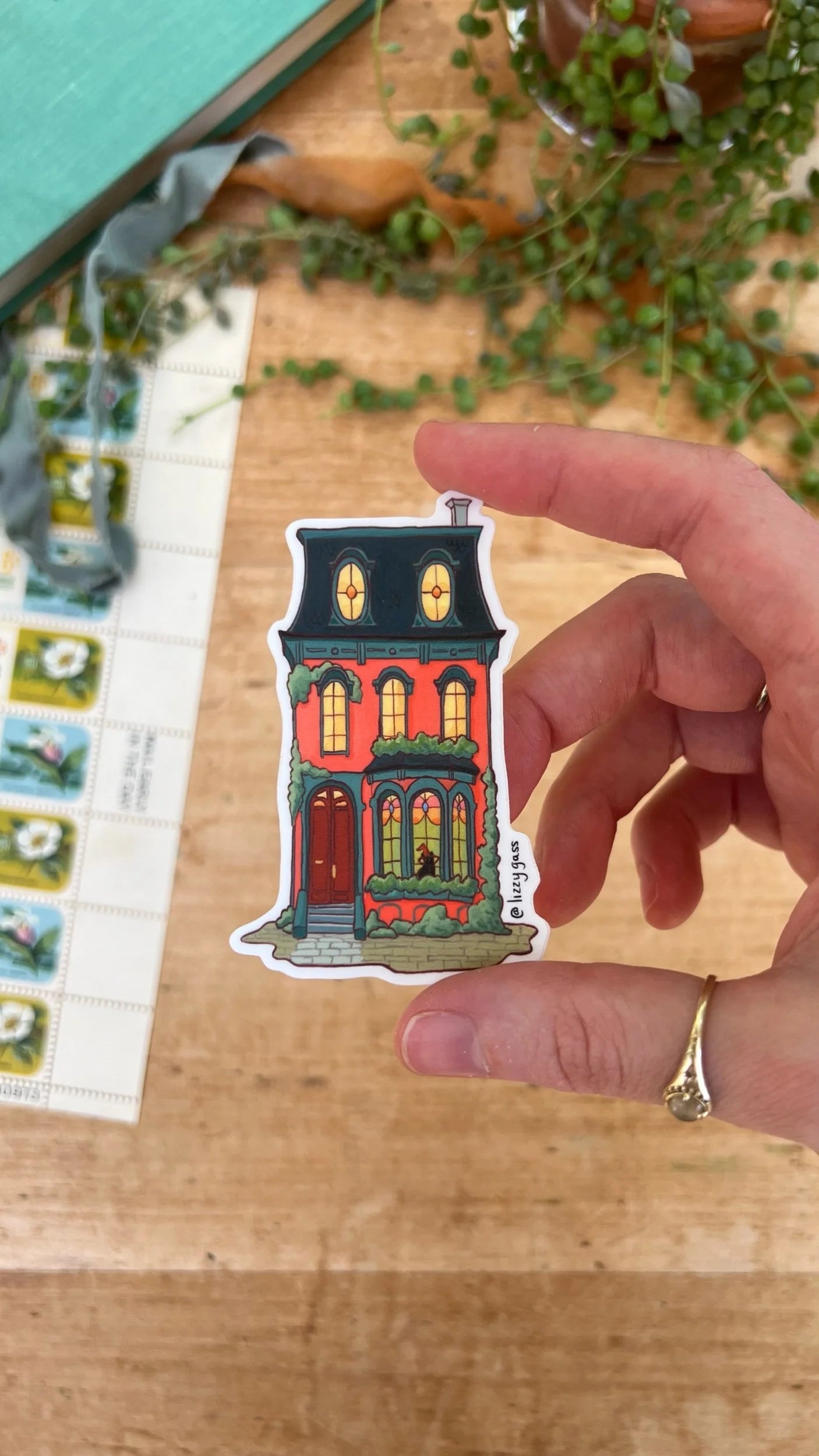 The City Witch's Cottage Sticker