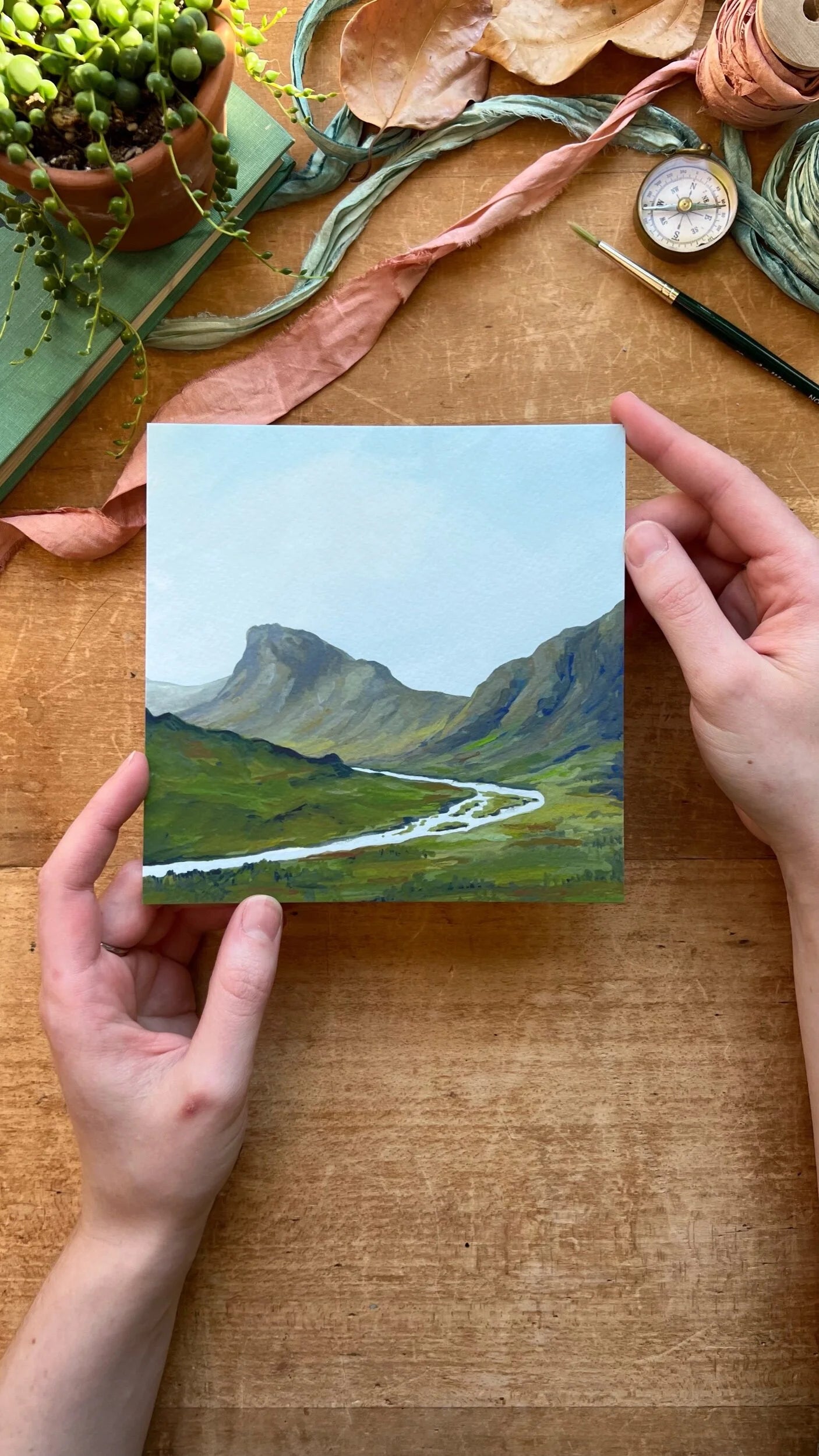 Highland River Print