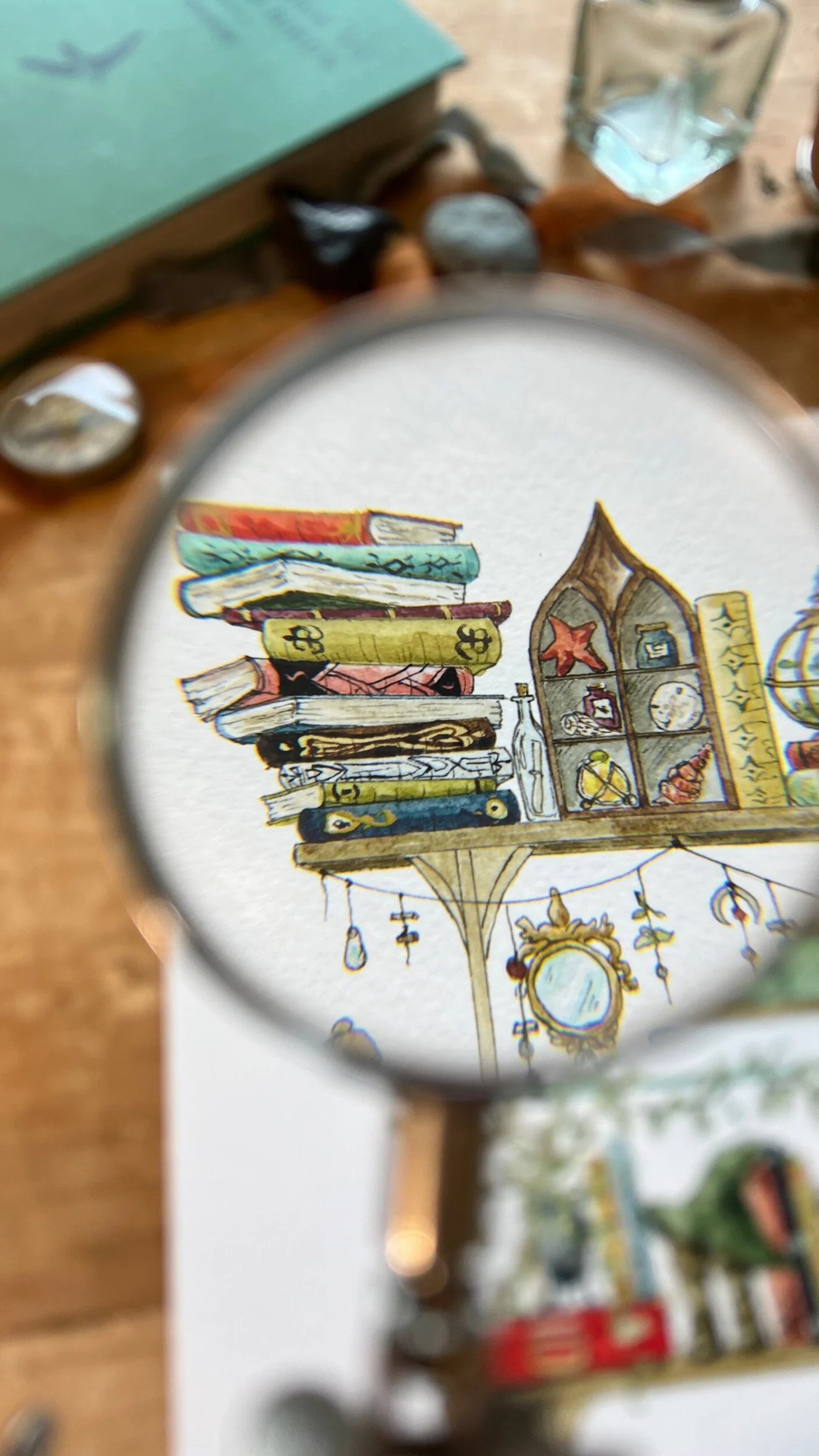 The Sea Witch's Shelves Giclée Print