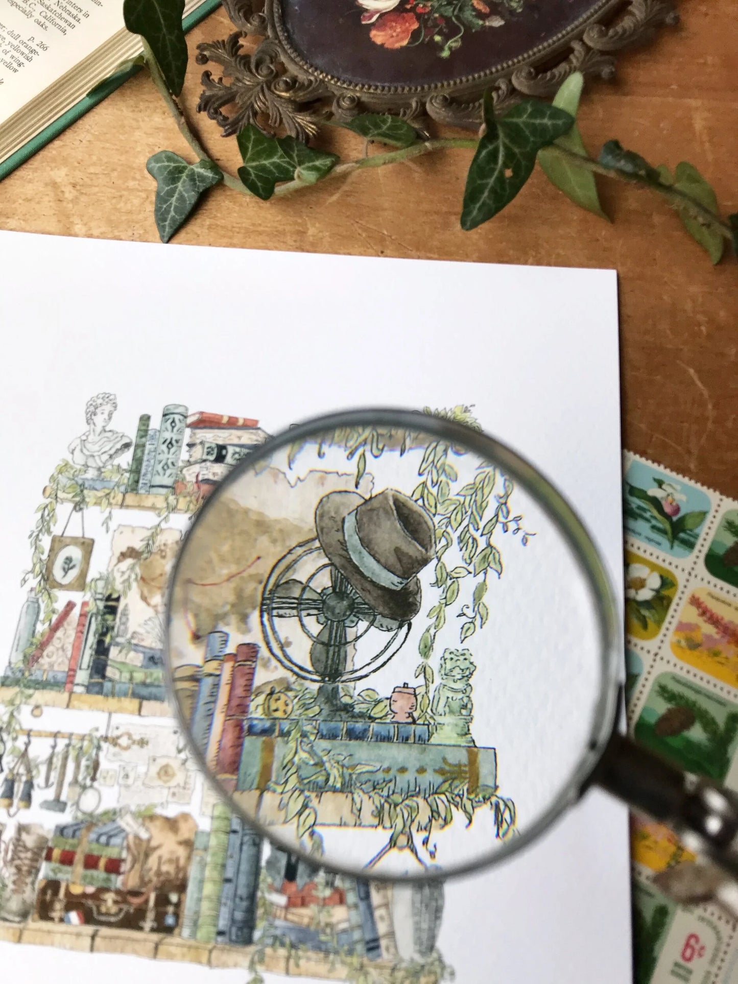 The Archaeologist's Shelves Giclée Print