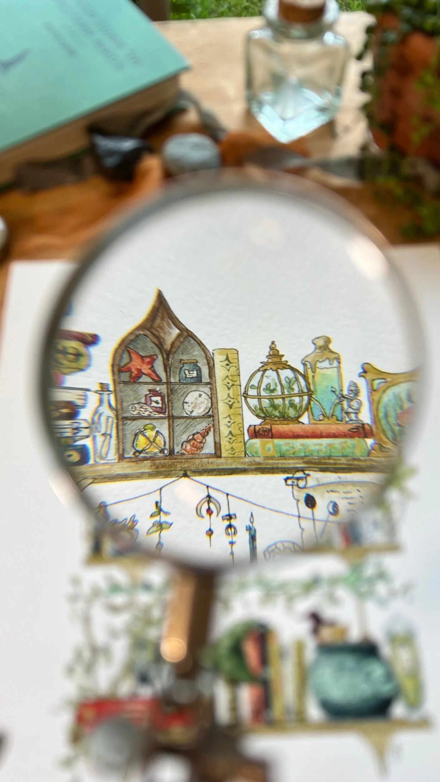 The Sea Witch's Shelves Giclée Print