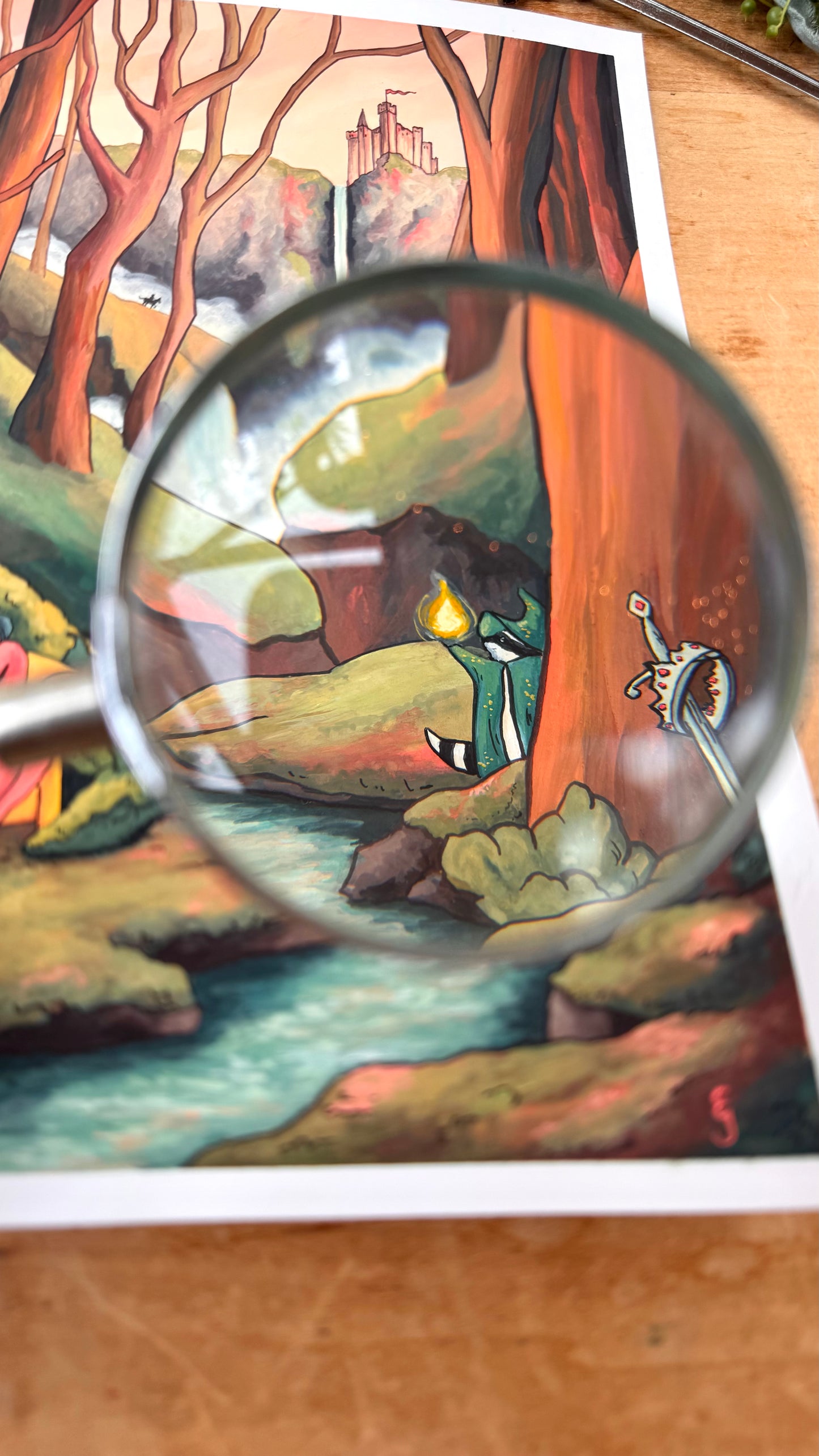 Original Reading Transports You: High Fantasy Illustration