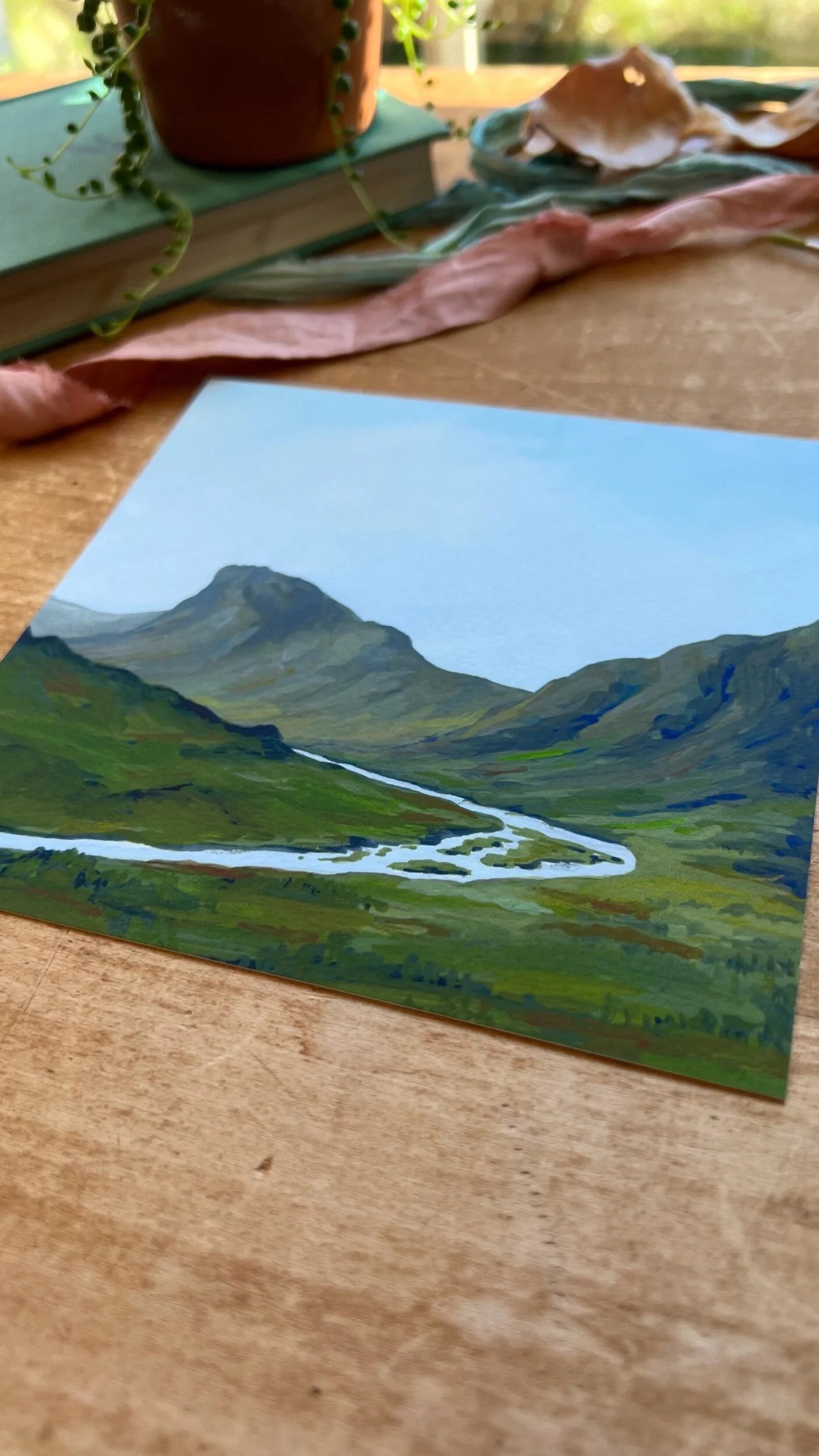 Highland River Print