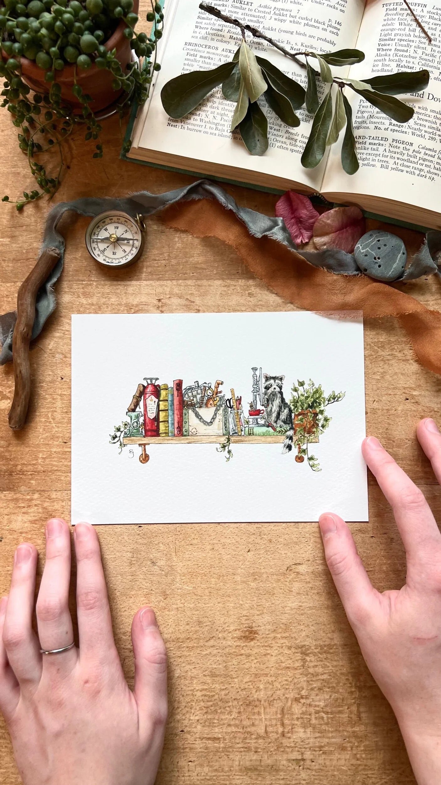 The Mini Inventor's Shelf Giclée Print