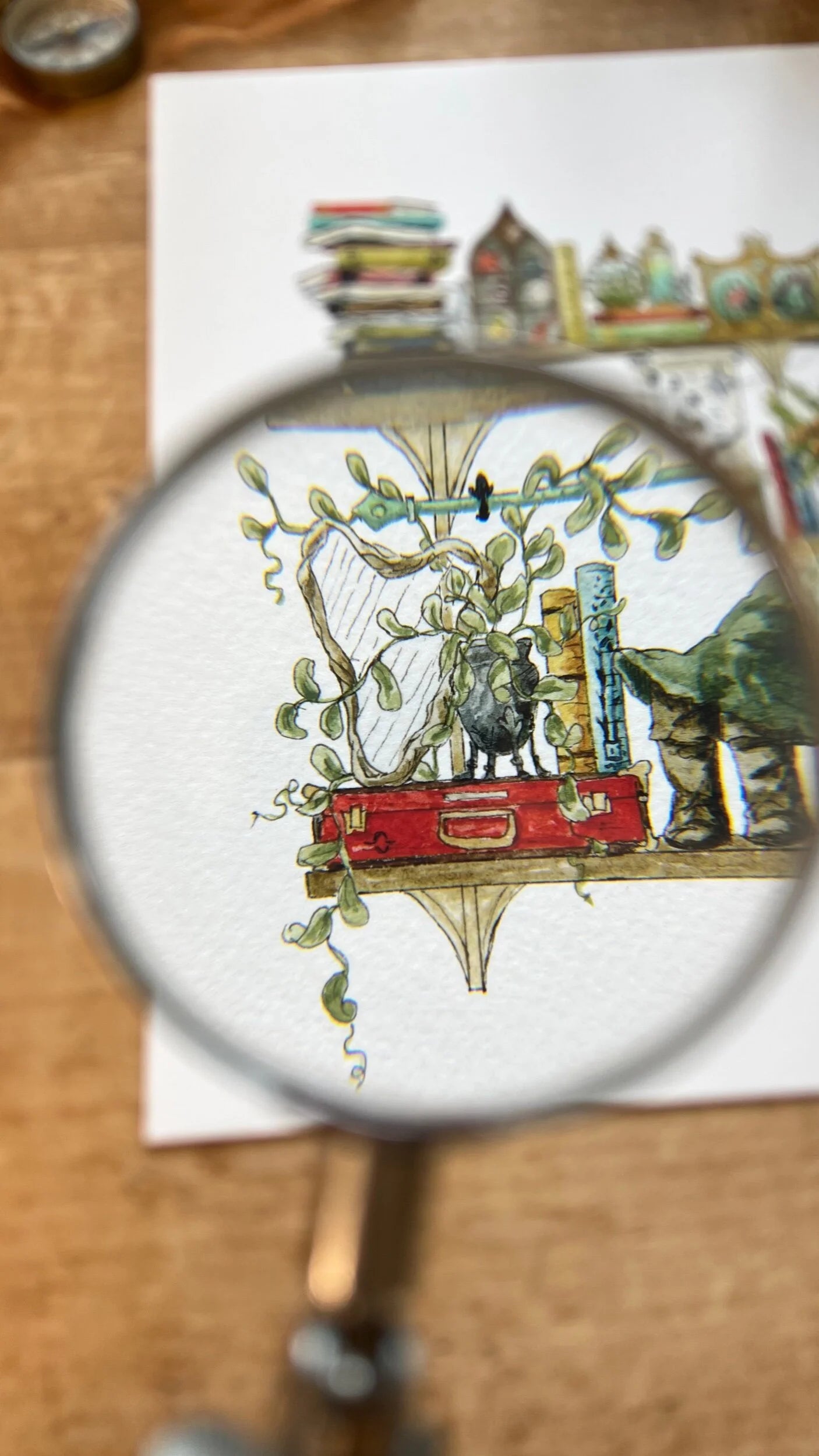 The Sea Witch's Shelves Giclée Print