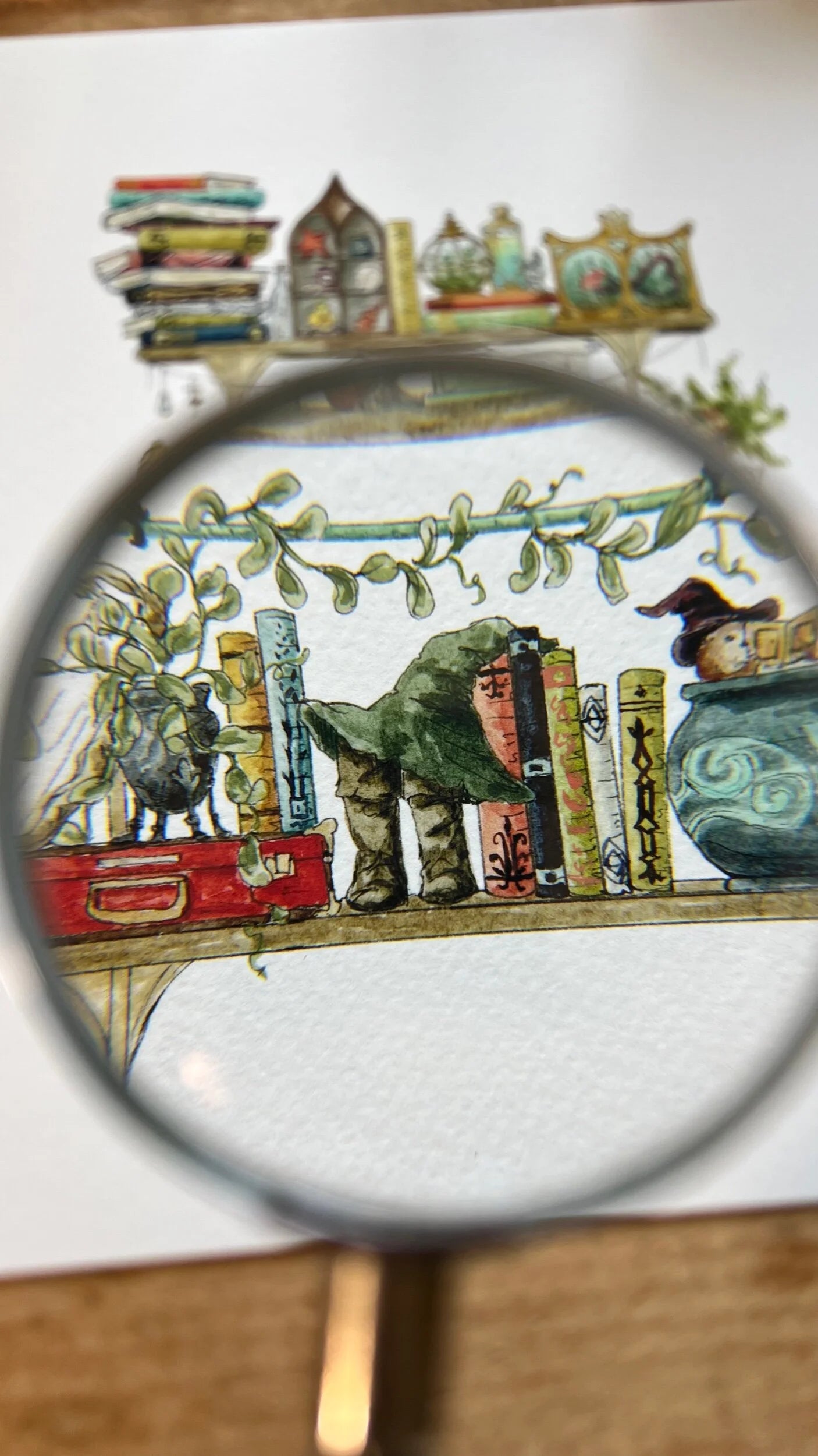 The Sea Witch's Shelves Giclée Print