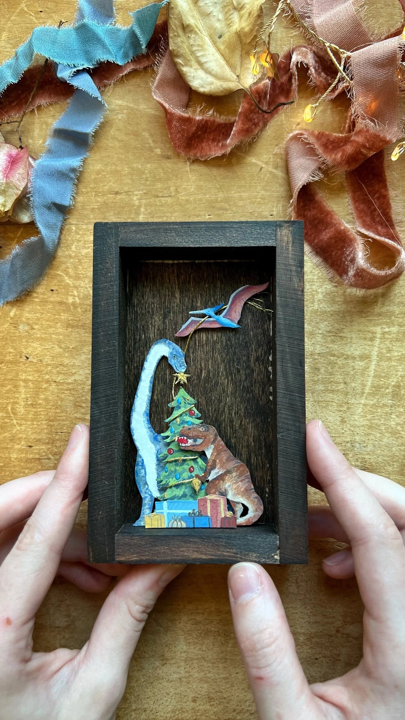 Original Dino Family Christmas