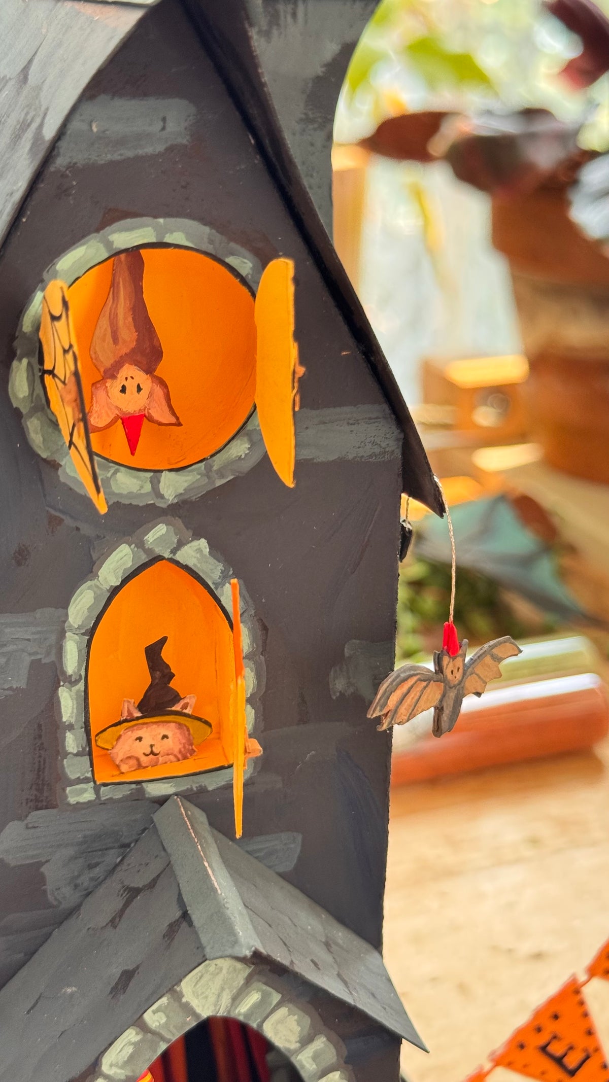 Halloween Mansion Countdown Calendar Kit