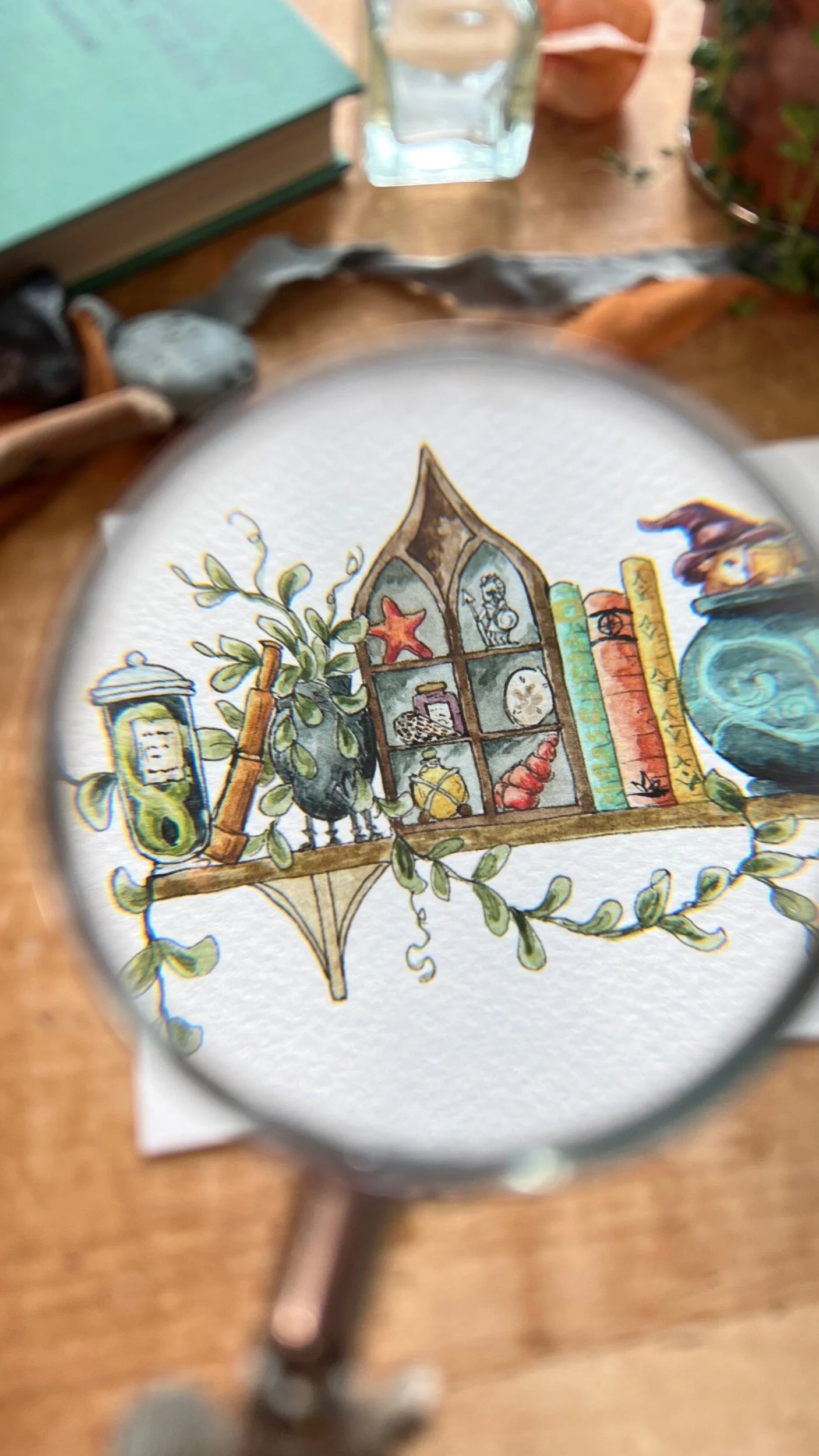 The Mini Sea Witch's Shelf Giclée Print