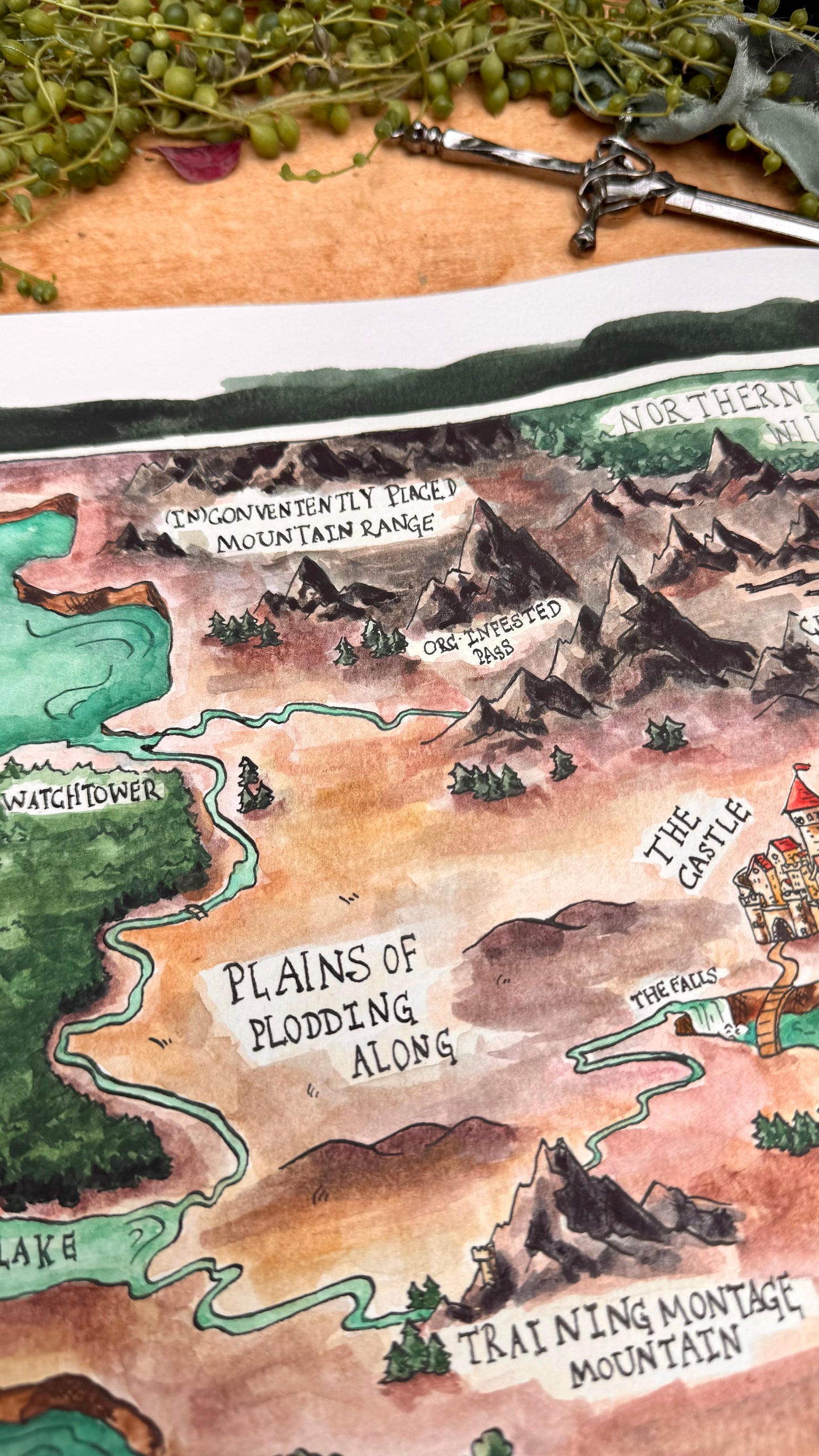 Original Dubious Map of High Fantasy