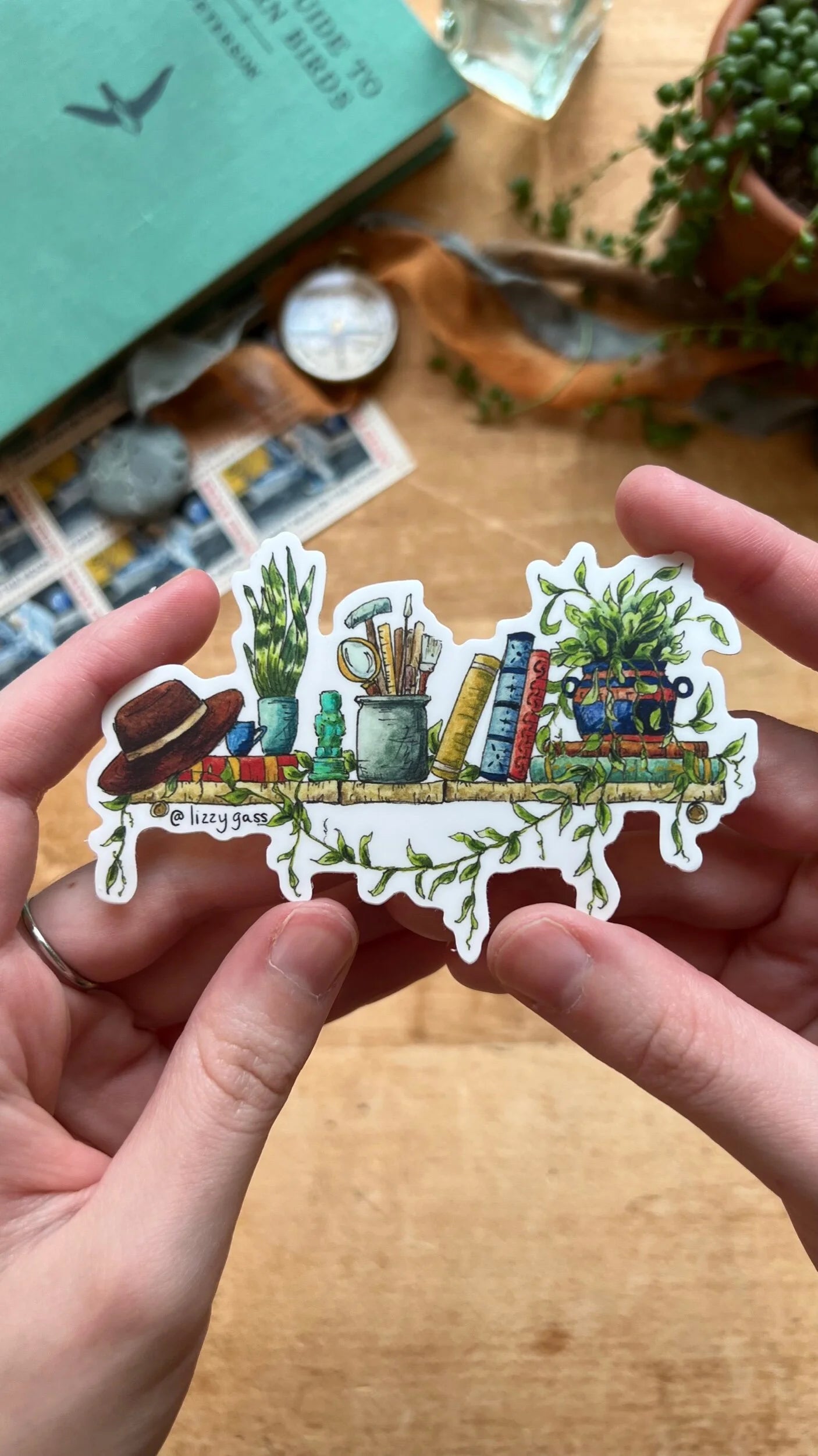 The Mini Archaeologist's Shelf Sticker