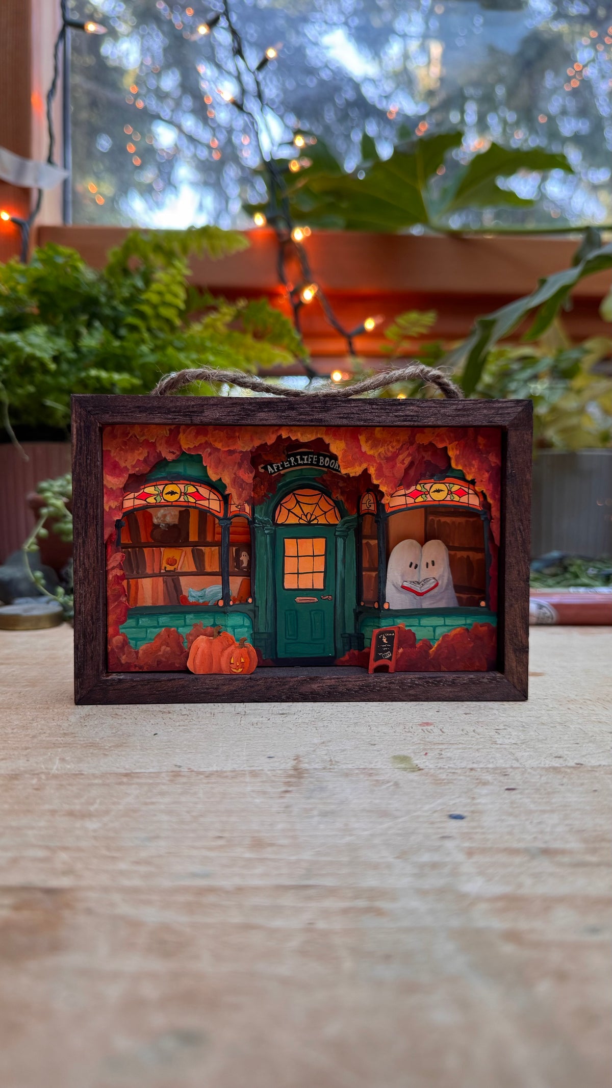 Afterlife Books Diorama Print