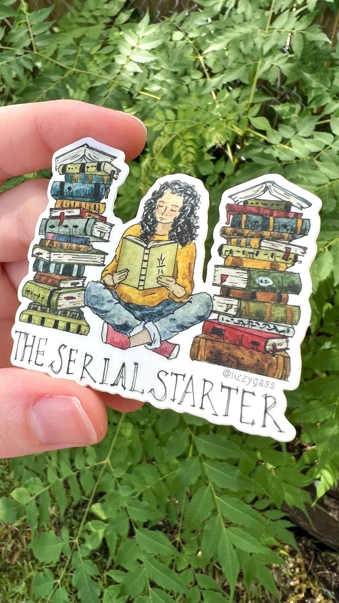 Serial Starter Sticker
