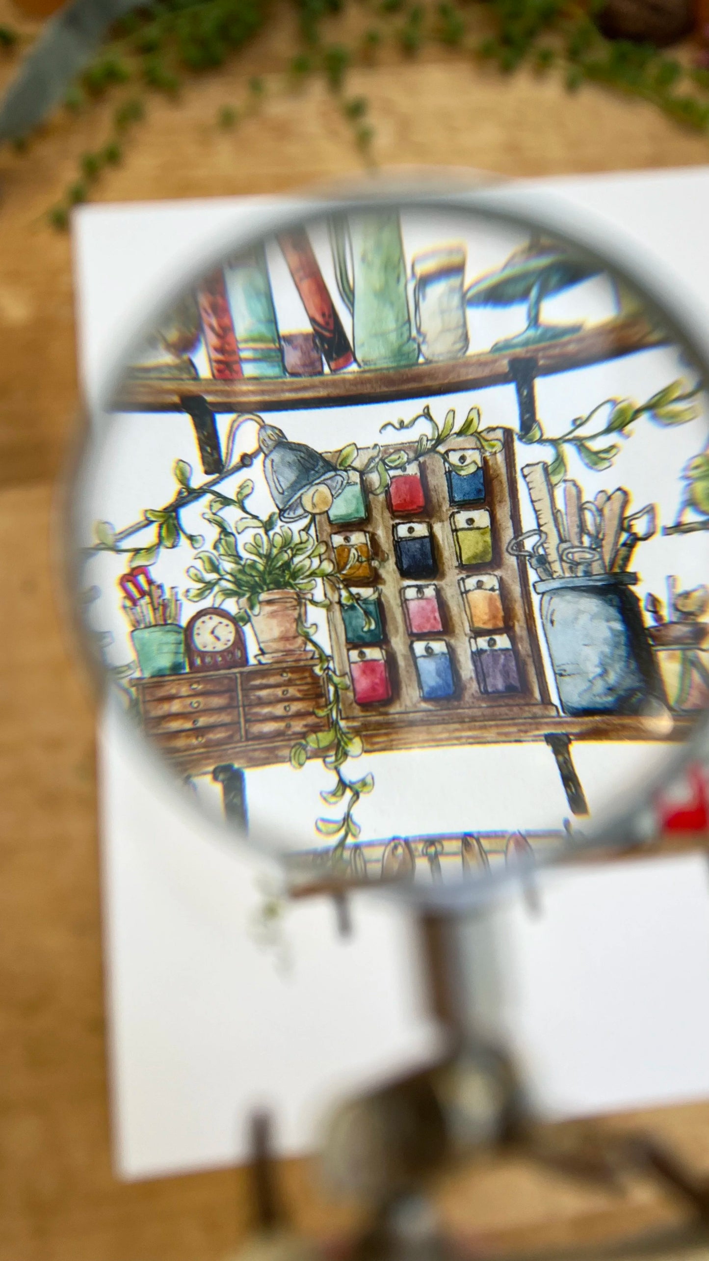 The Potter's Shelves Giclée Print