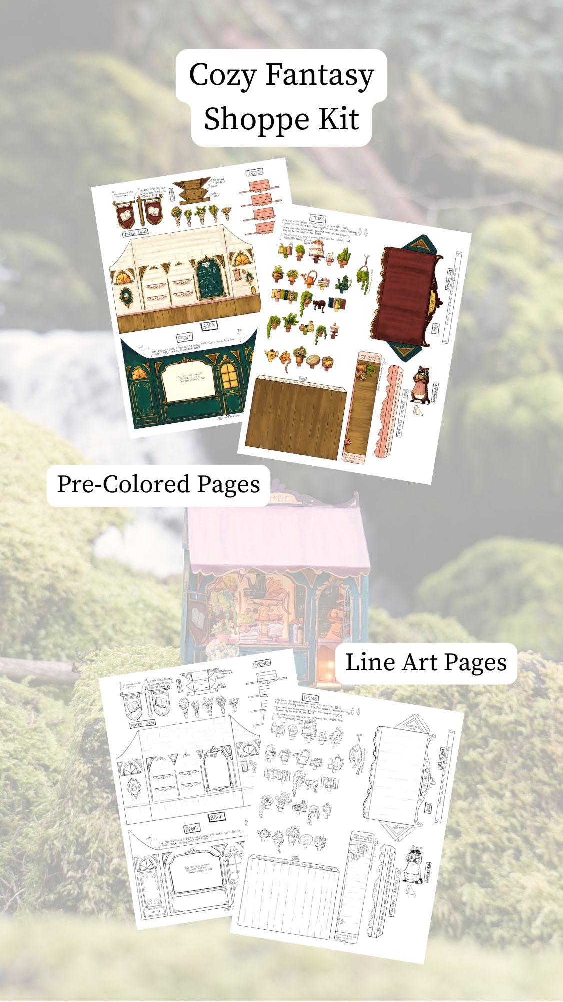 Cozy Fantasy Shoppe Kit