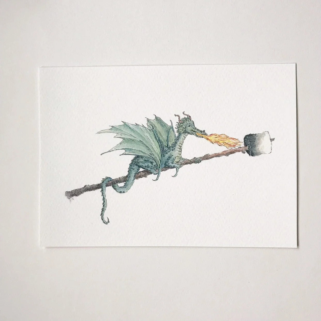S'Mores Dragon Giclée Print