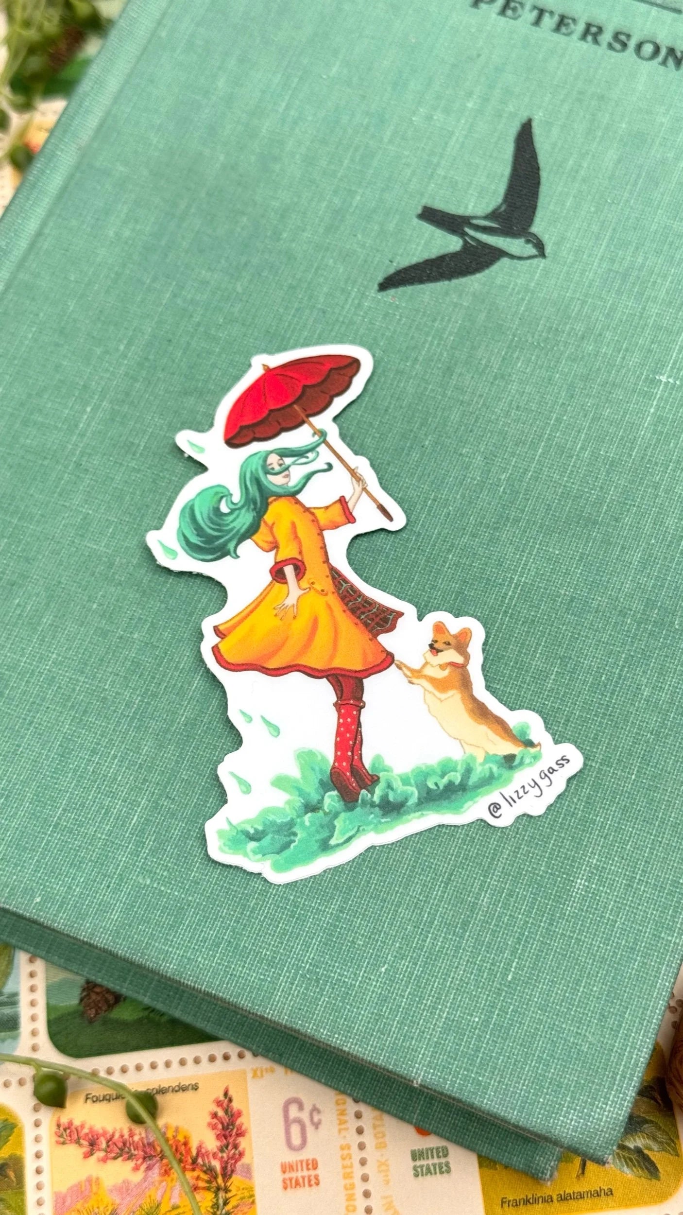 Dancing in the Rain Sticker