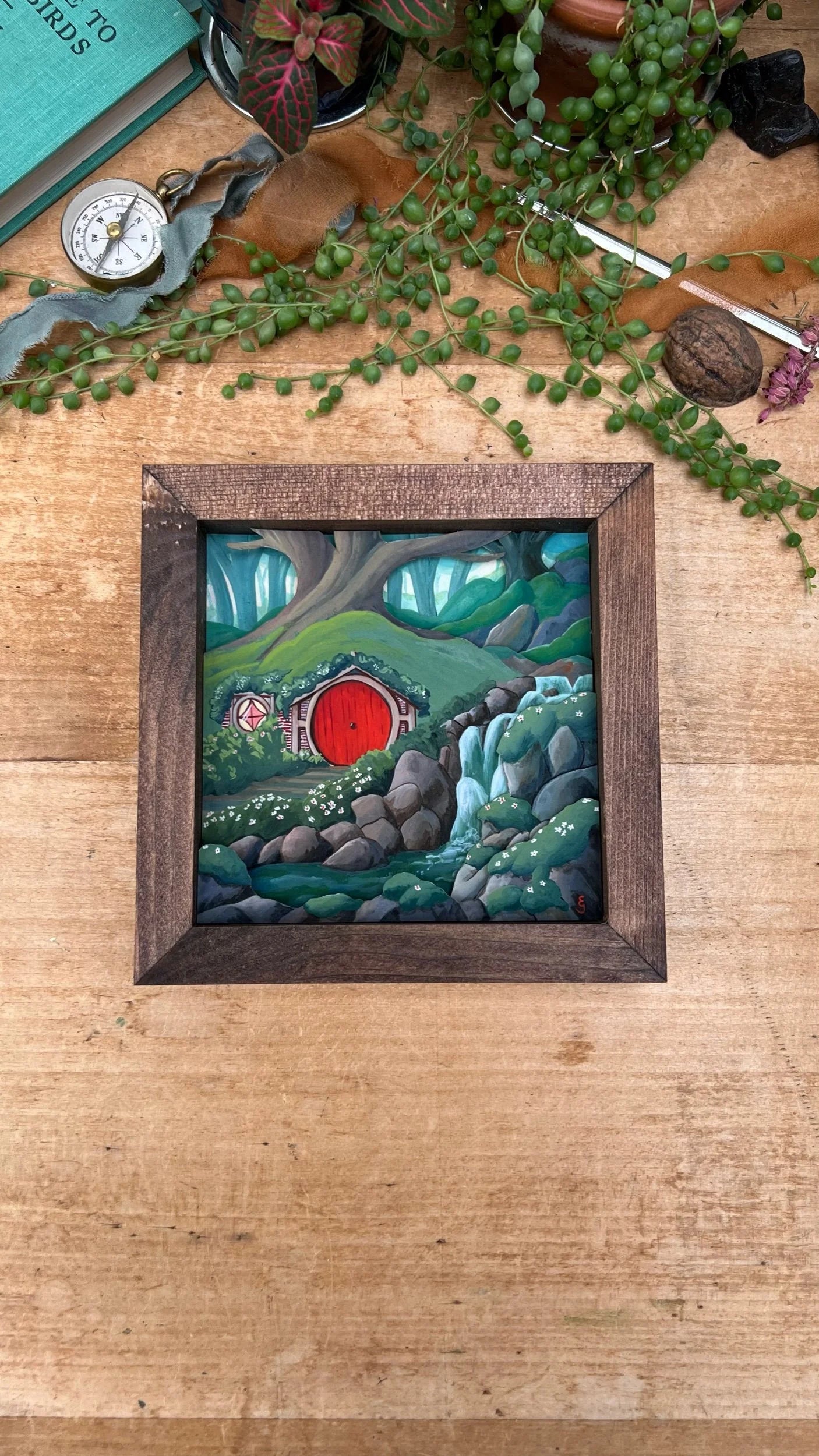 Creekside Diorama Print