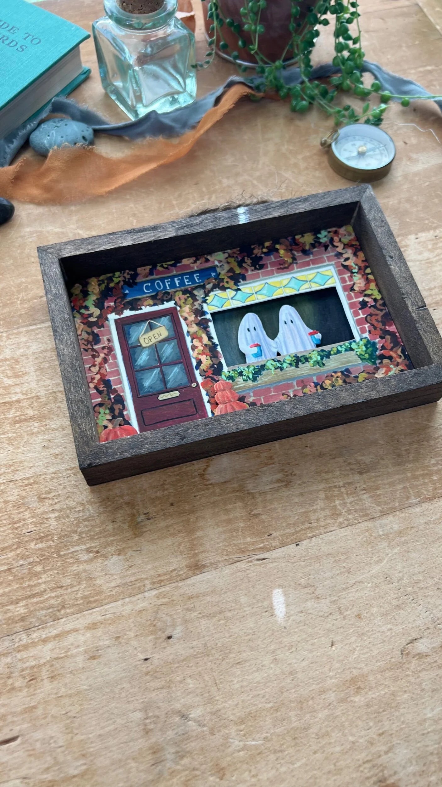 People Watching Diorama Print