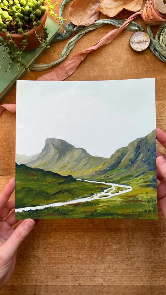 Highland River Print