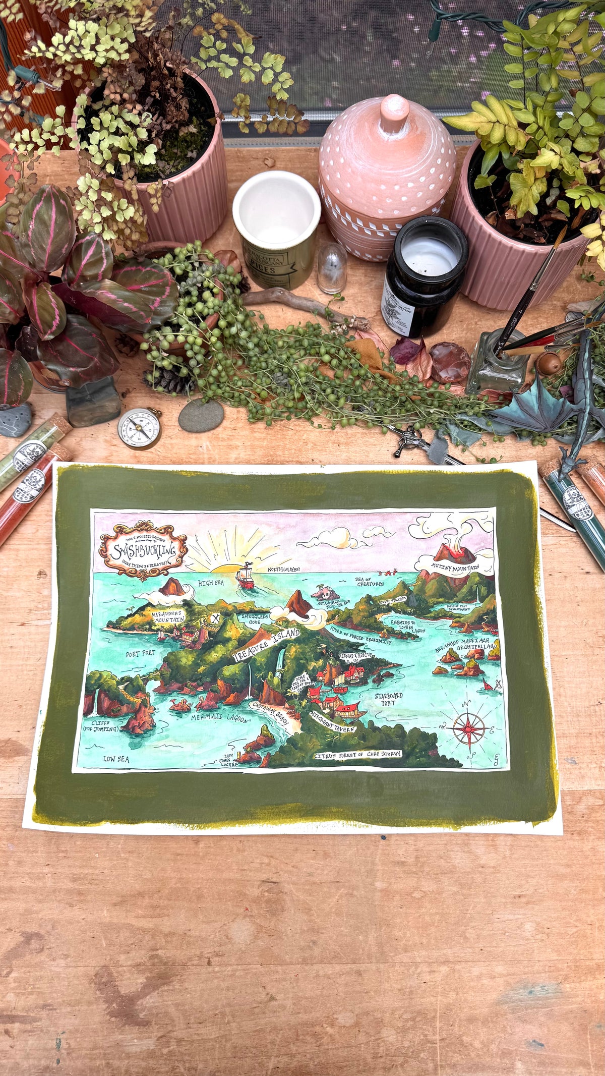 Original Dubious Map of Swashbuckling