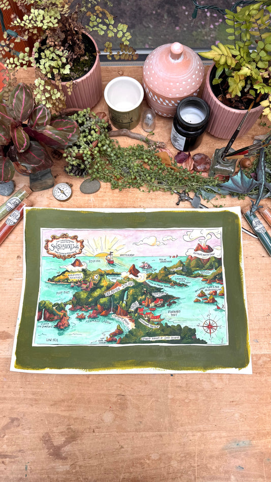 Original Dubious Map of Swashbuckling