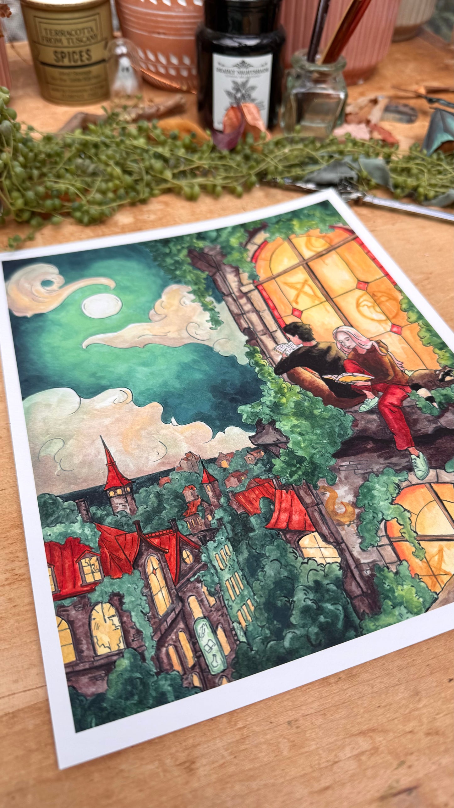 Reading Transports You: YA Giclée Print