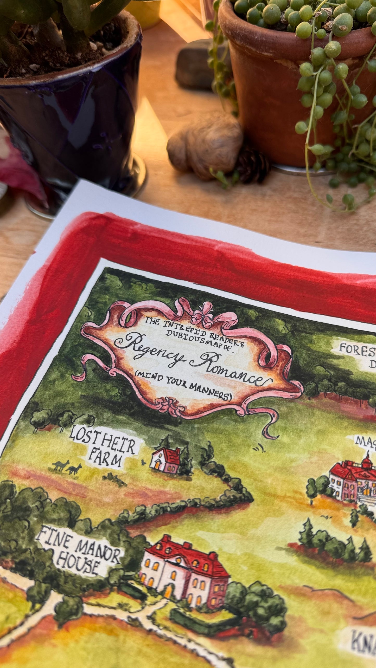 Original Dubious Map of Regency Romance