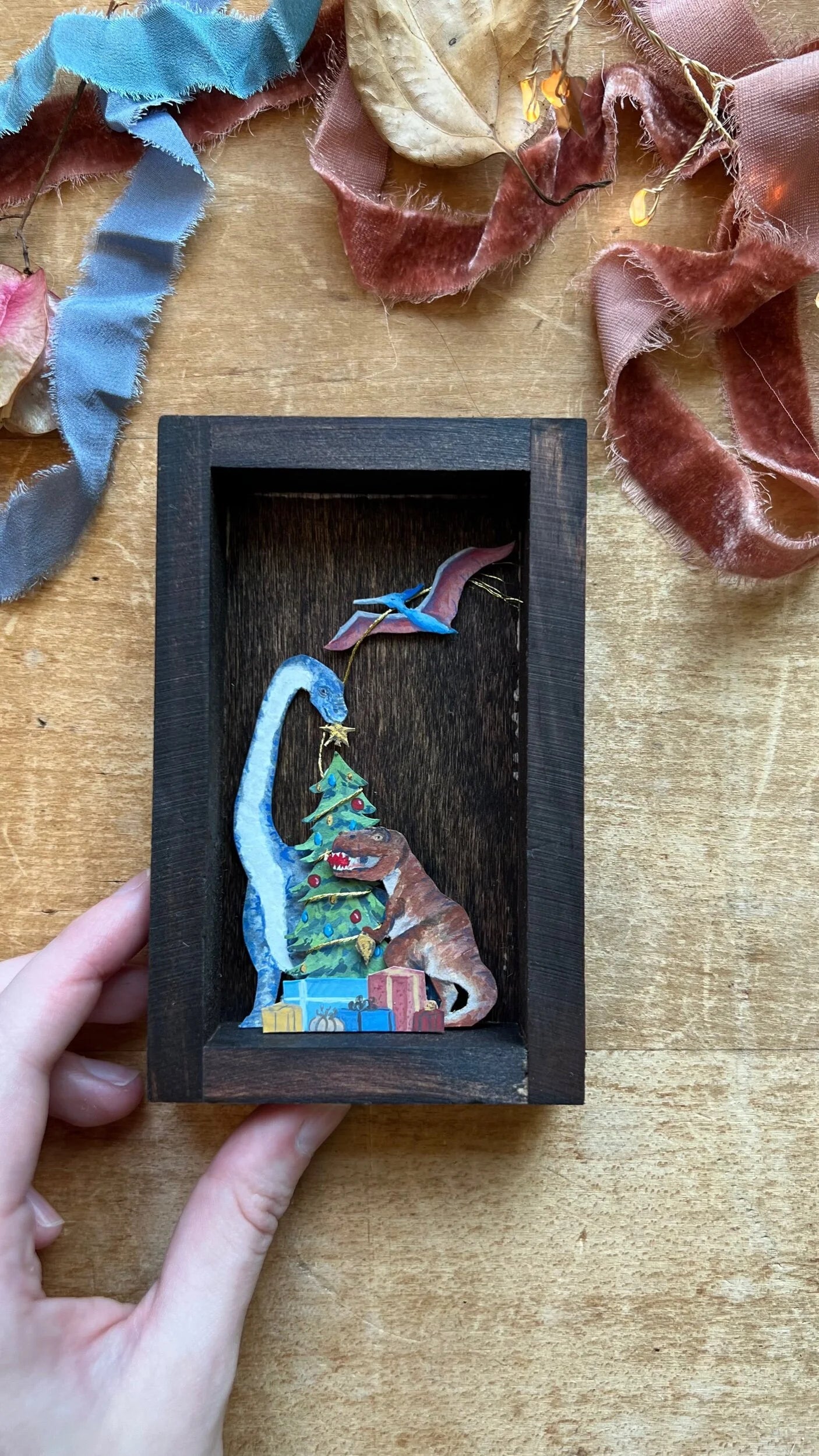 Original Dino Family Christmas