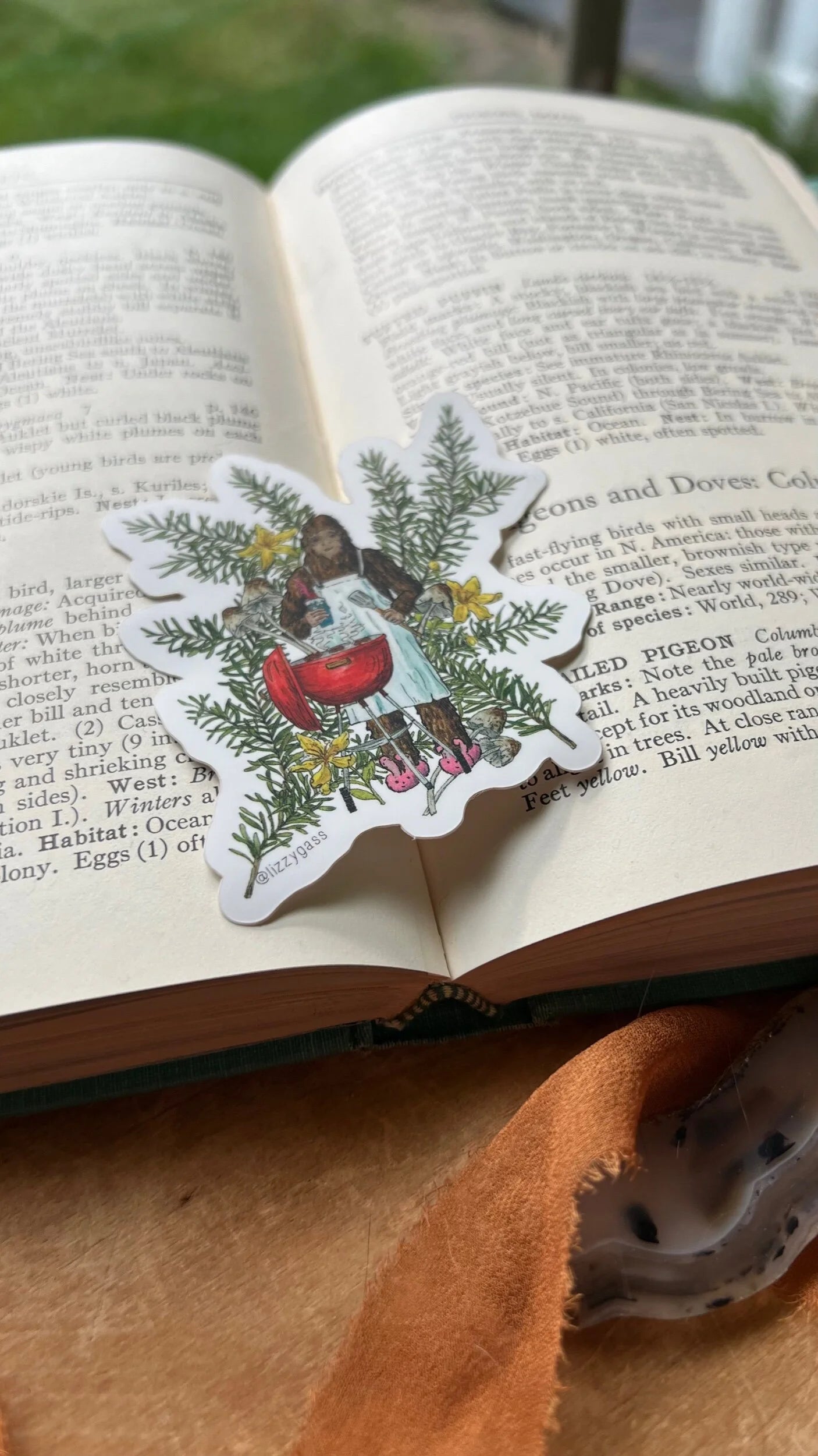 Summer Squatch Sticker
