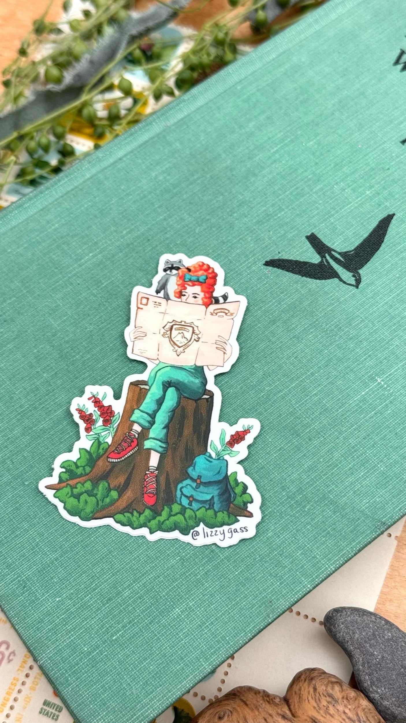 We're Not Lost Sticker