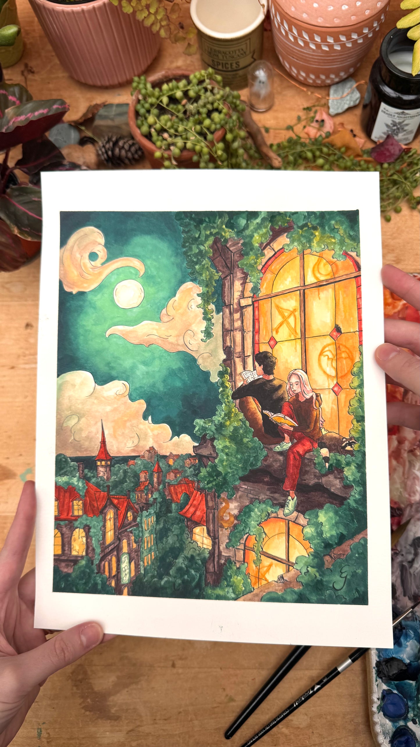 Original Reading Transports You: YA Illustration