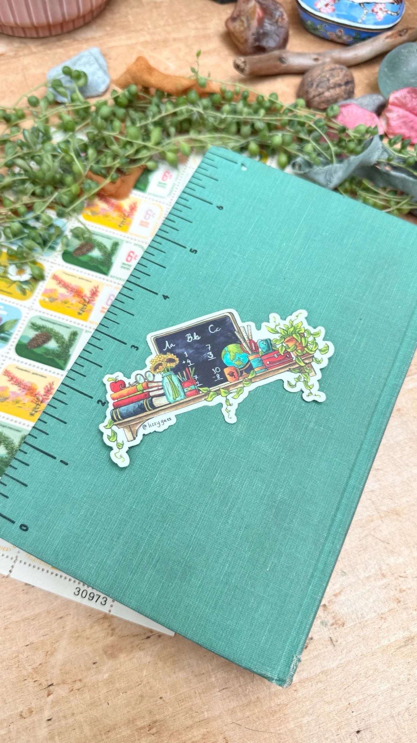 The Mini Teacher's Shelf Sticker