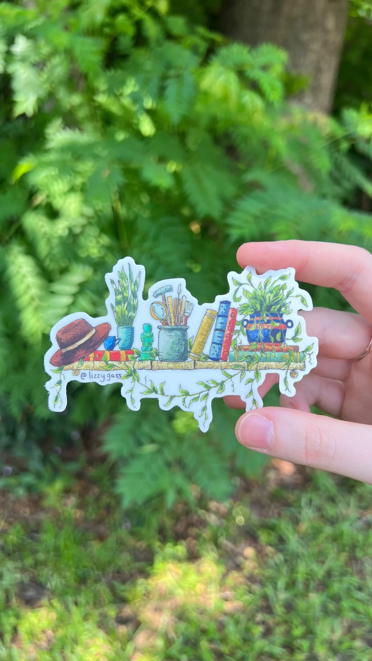 The Mini Archaeologist's Shelf Sticker