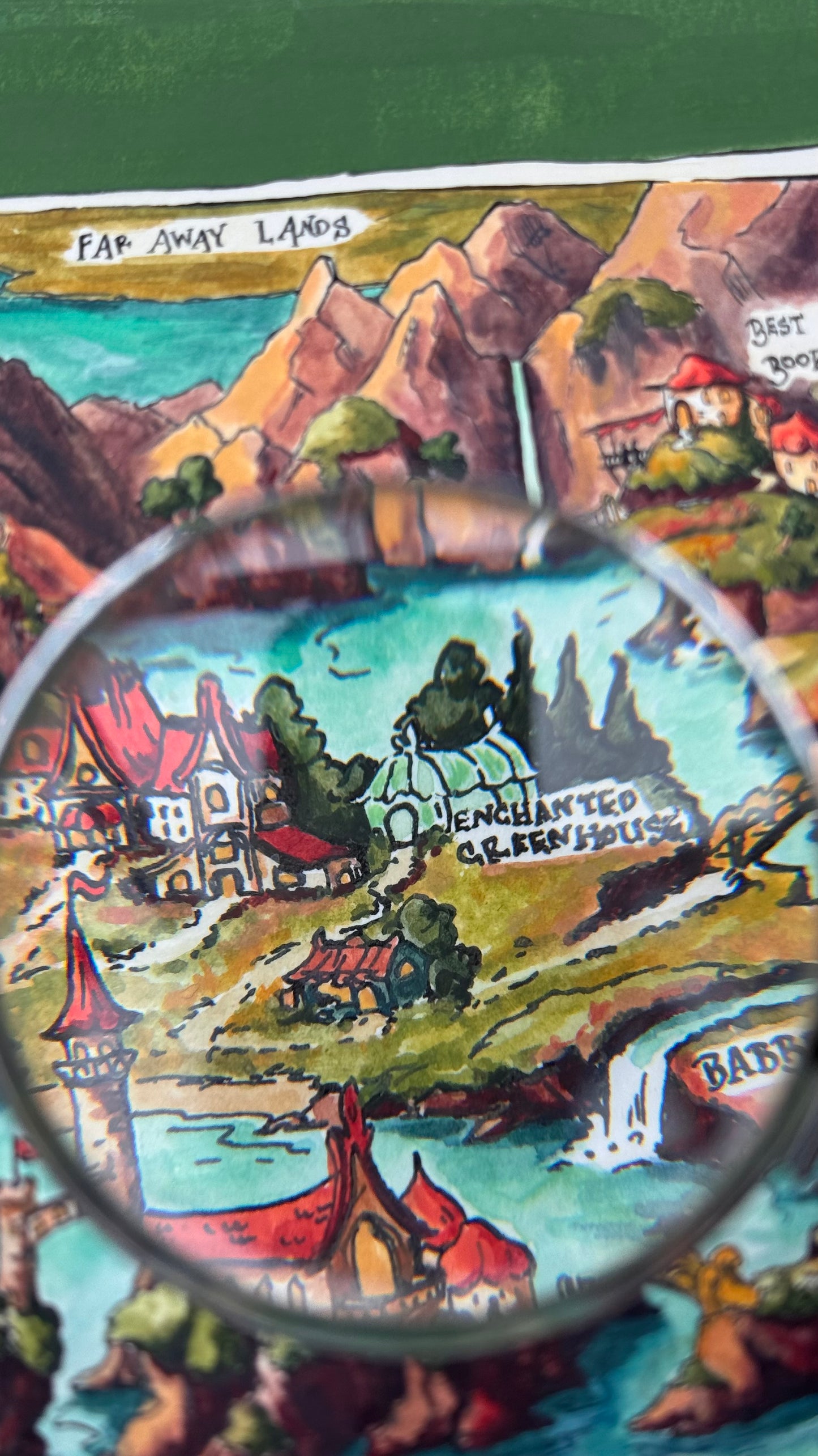 Original Dubious Map of Cozy Fantasy