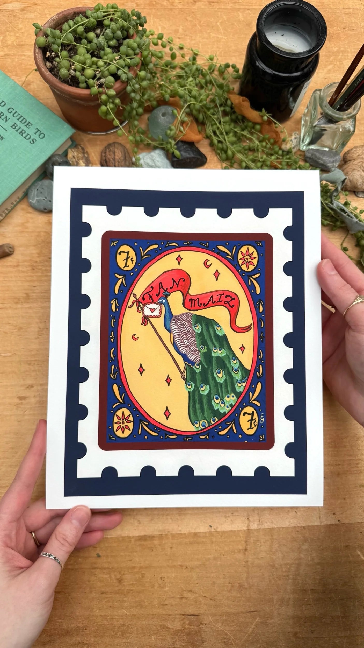 Fan Mail Stamp Print