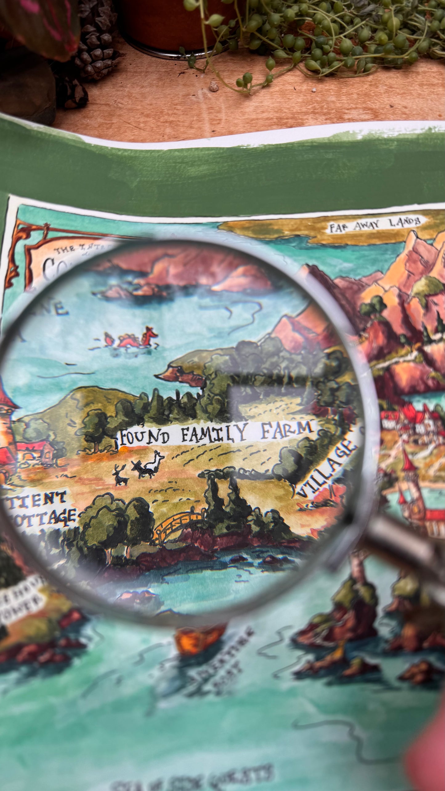 Original Dubious Map of Cozy Fantasy