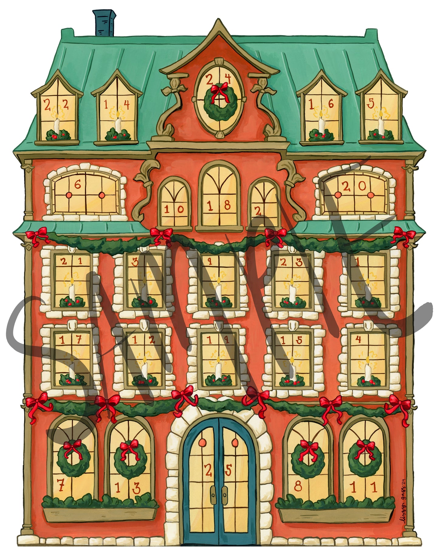 Christmas Advent Calendar Kit