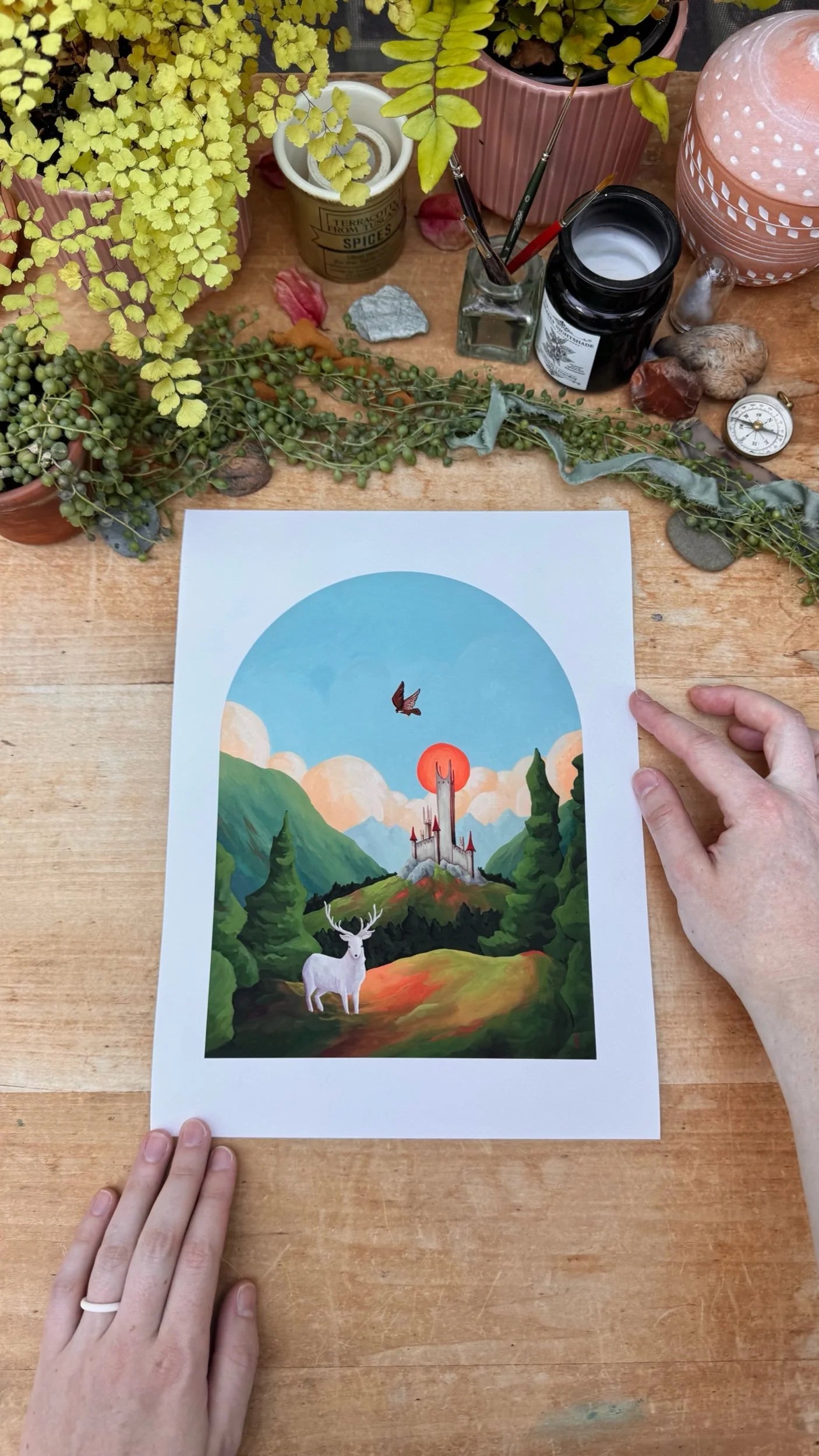Throne of Glass - Terrasen Print