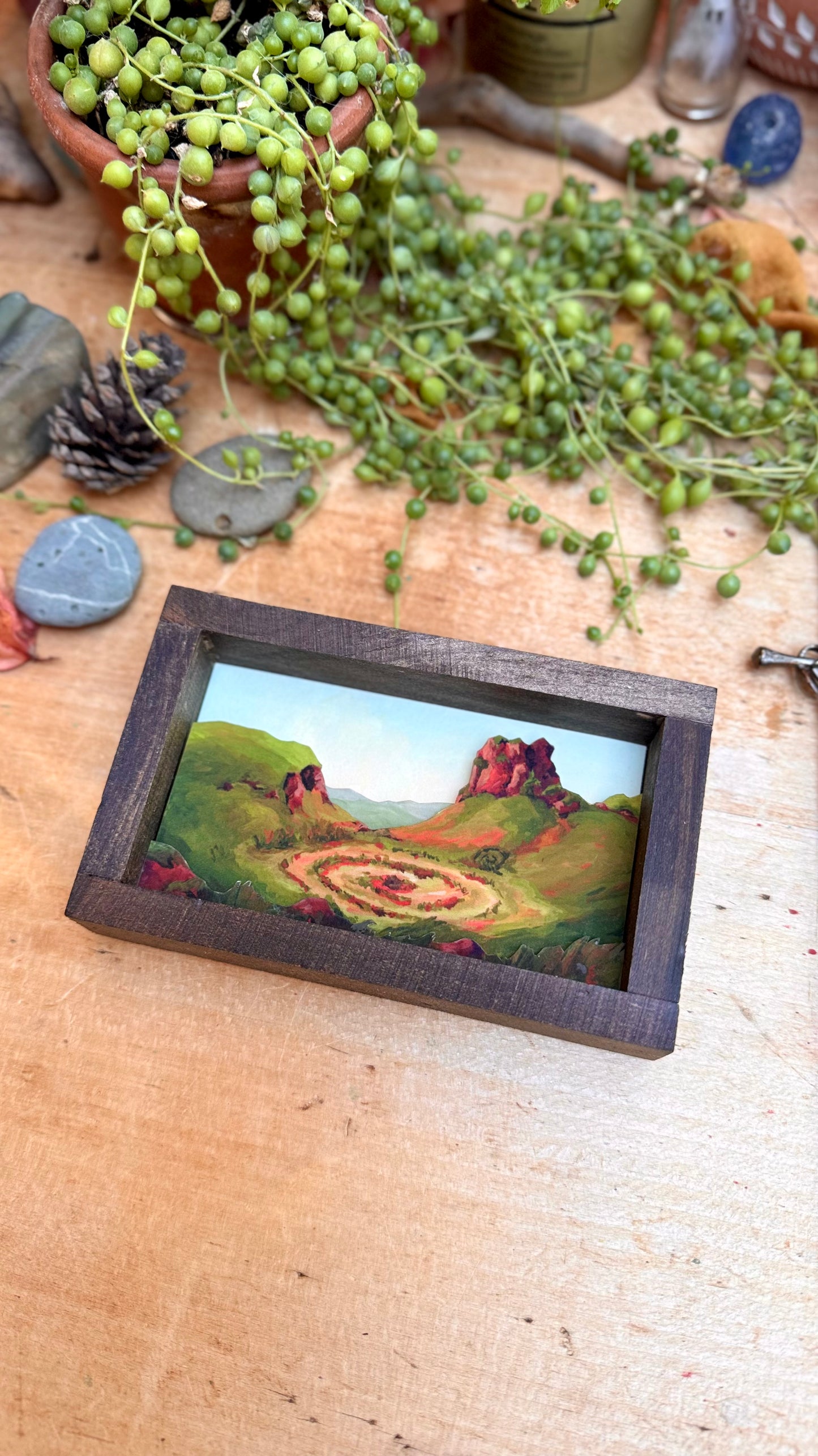Fairy Glen Diorama Print
