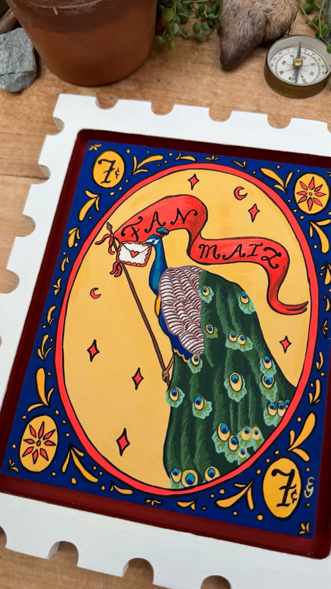 Original Fan Mail Painting
