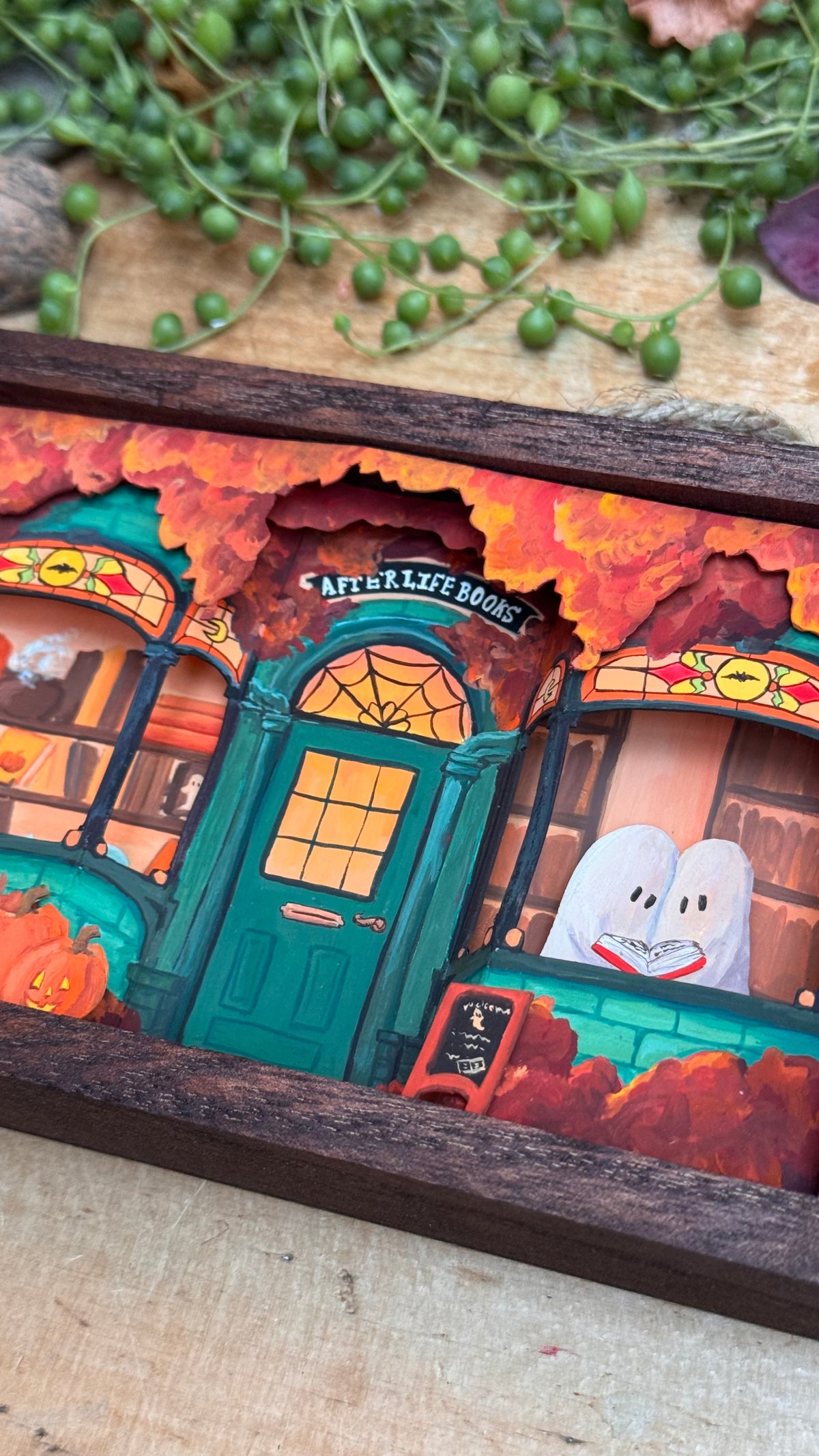 Afterlife Books Diorama Print