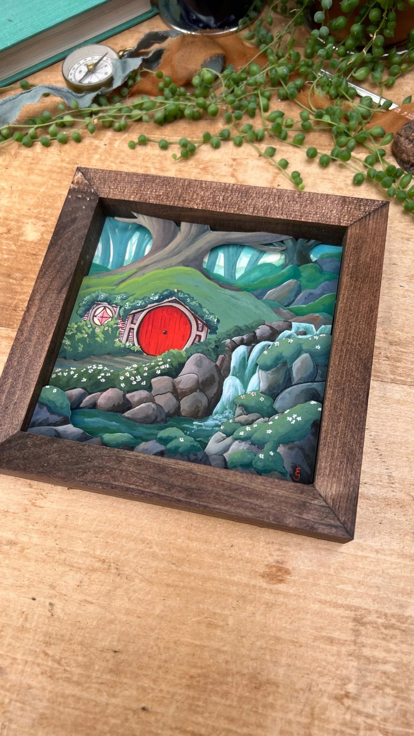 Creekside Diorama Print