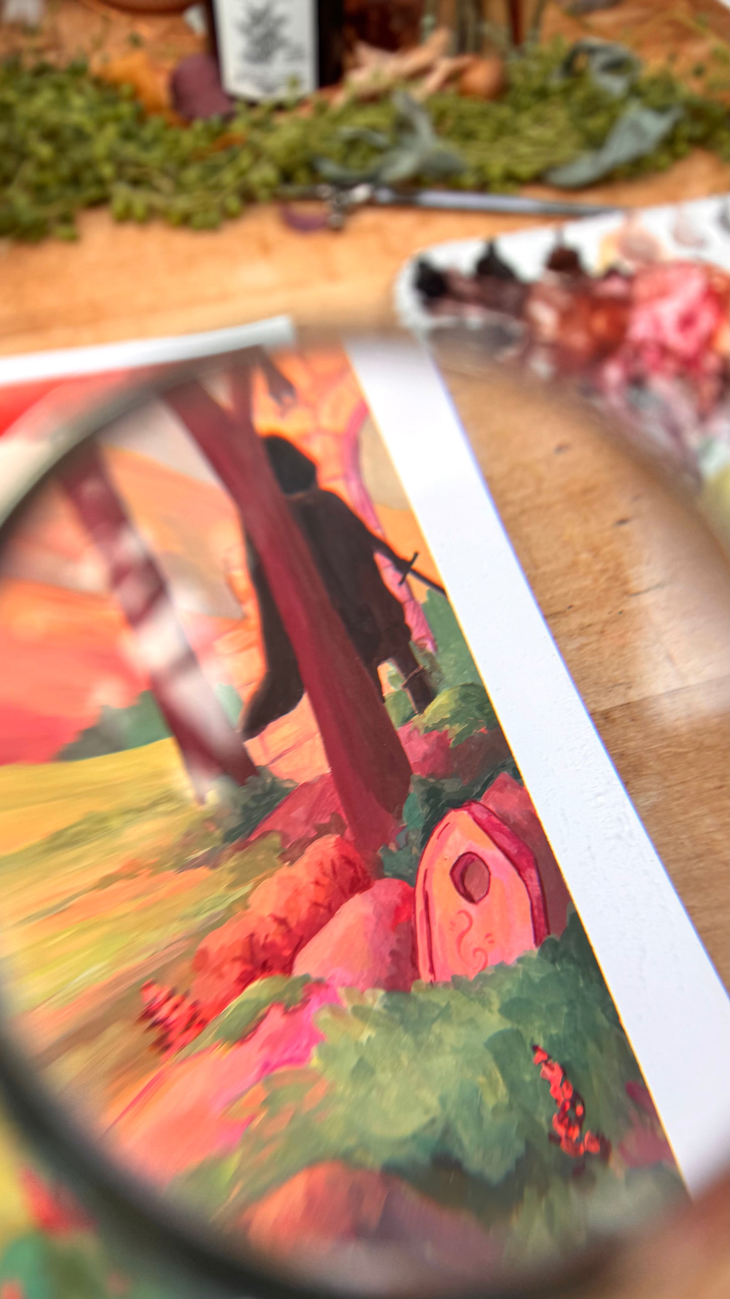 Original Reading Transports You: Romantasy Illustration
