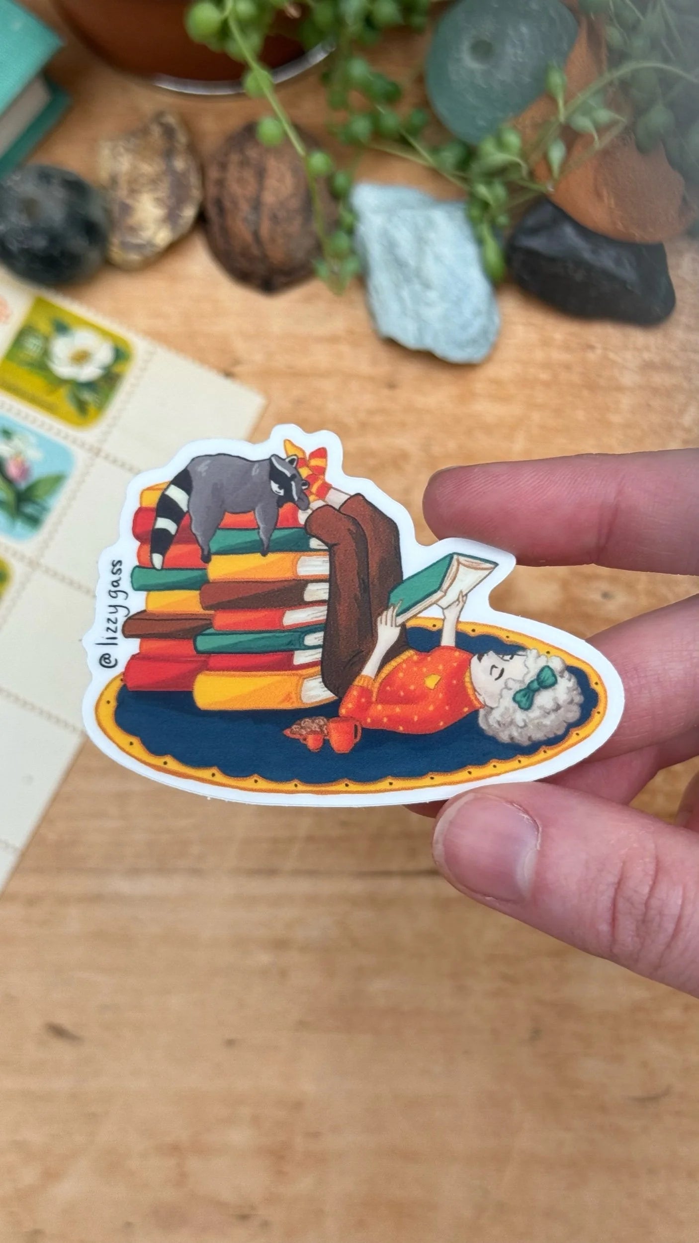 A Quiet Afternoon Sticker