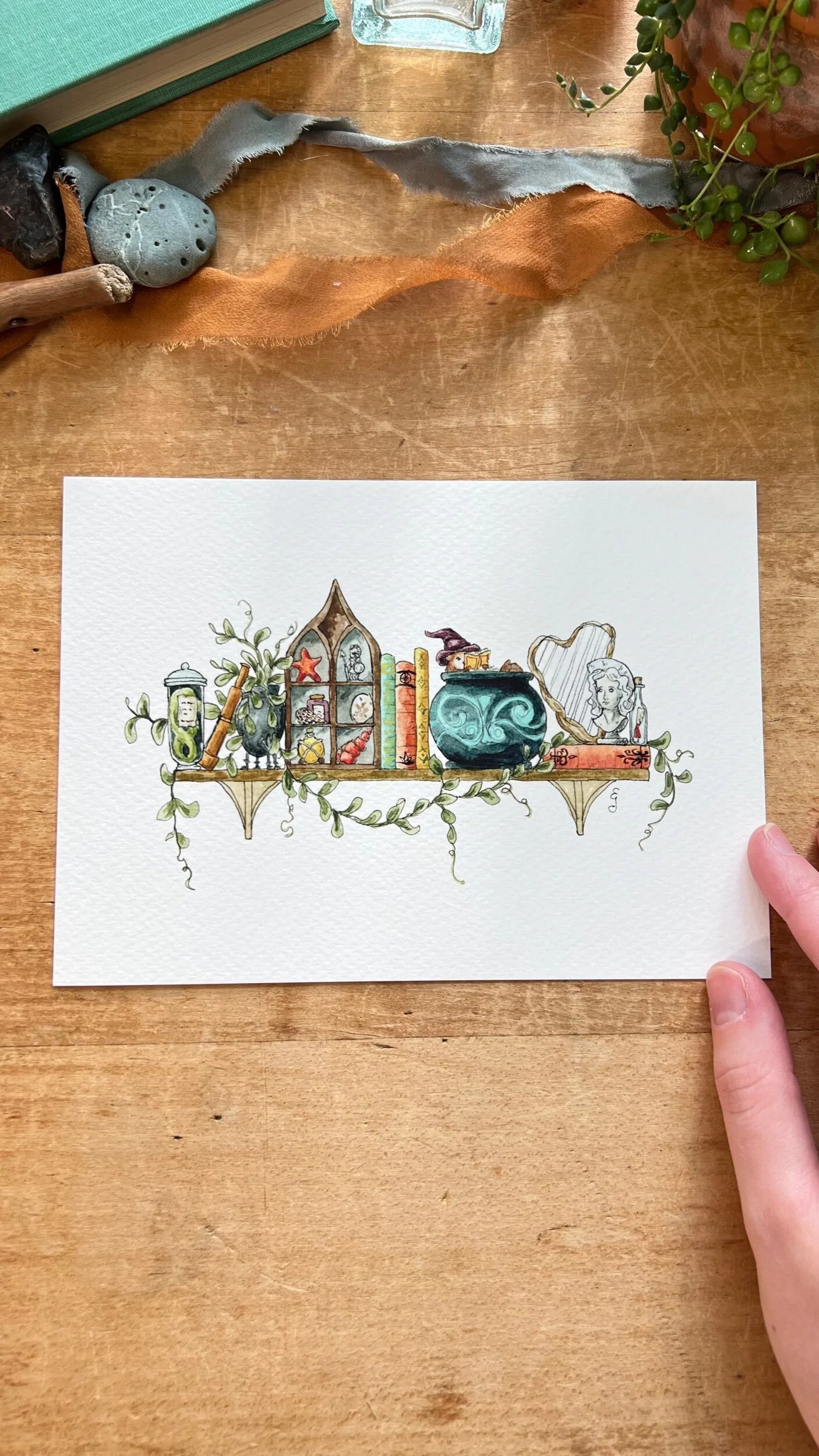 Mini Witches Shelves Giclée Print Bundle, Vol. 1