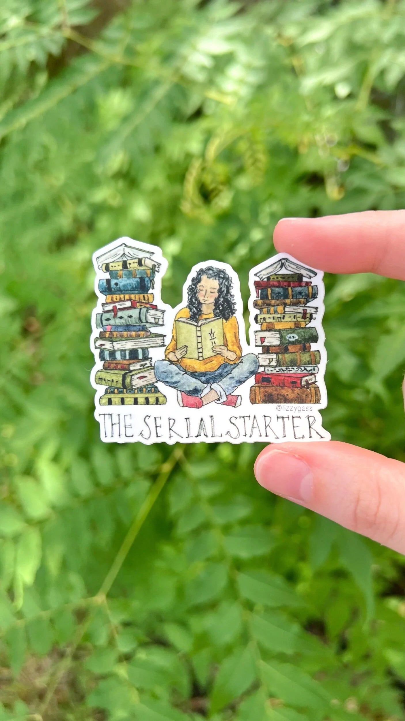 Serial Starter Sticker – Lizzy Gass